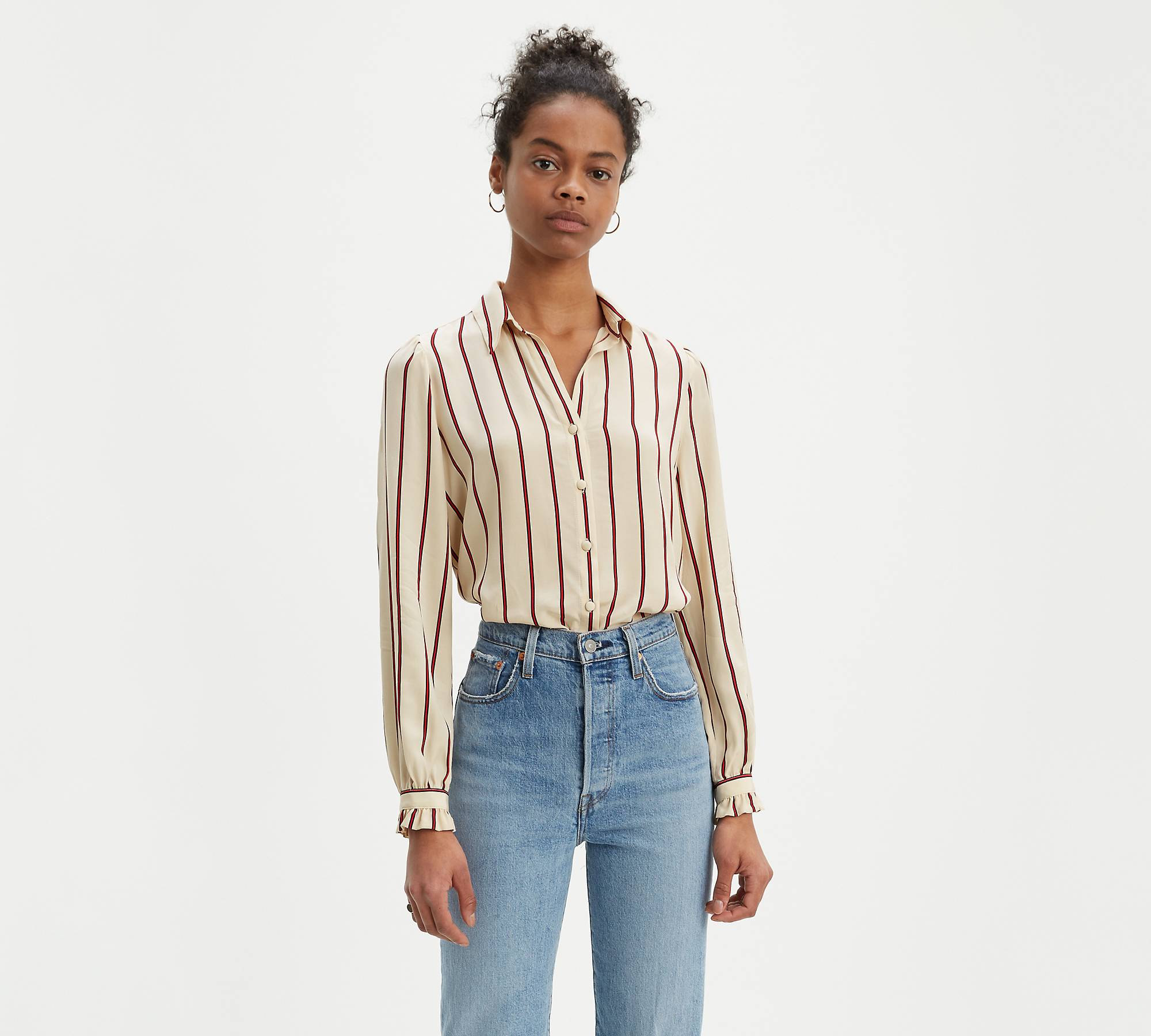 Striped Marcey Top 1
