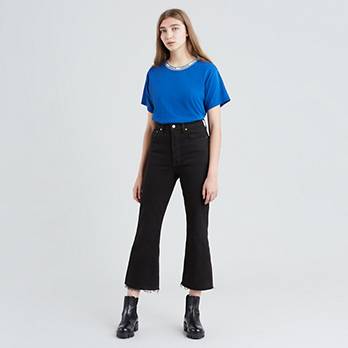 Ribcage Cropped Flare Women's Jeans 1