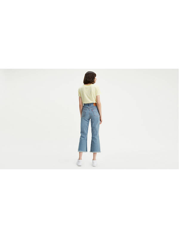 Ribcage Cropped Flare Women's Jeans - Light Wash | Levi's® US