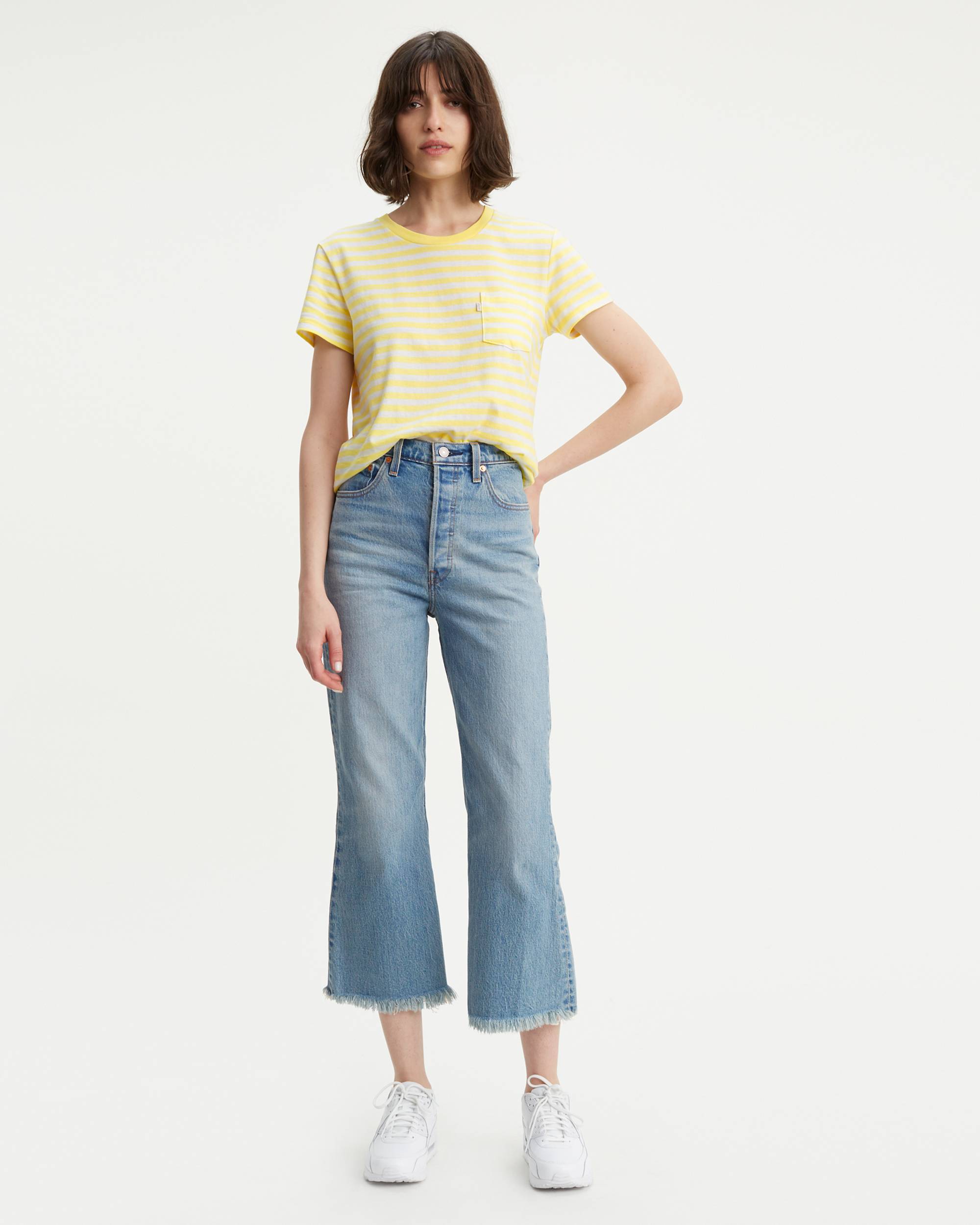 Ribcage Cropped Flare Women's Jeans 1