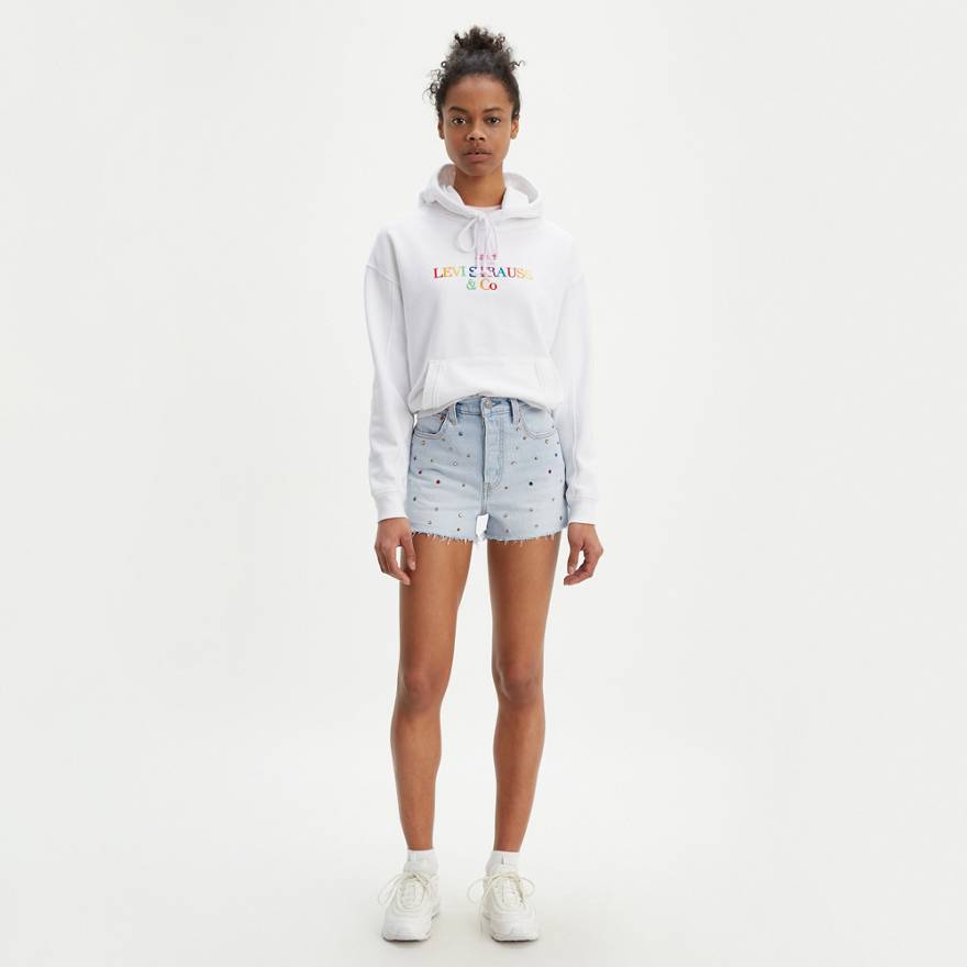 Ribcage Studded Shorts 1