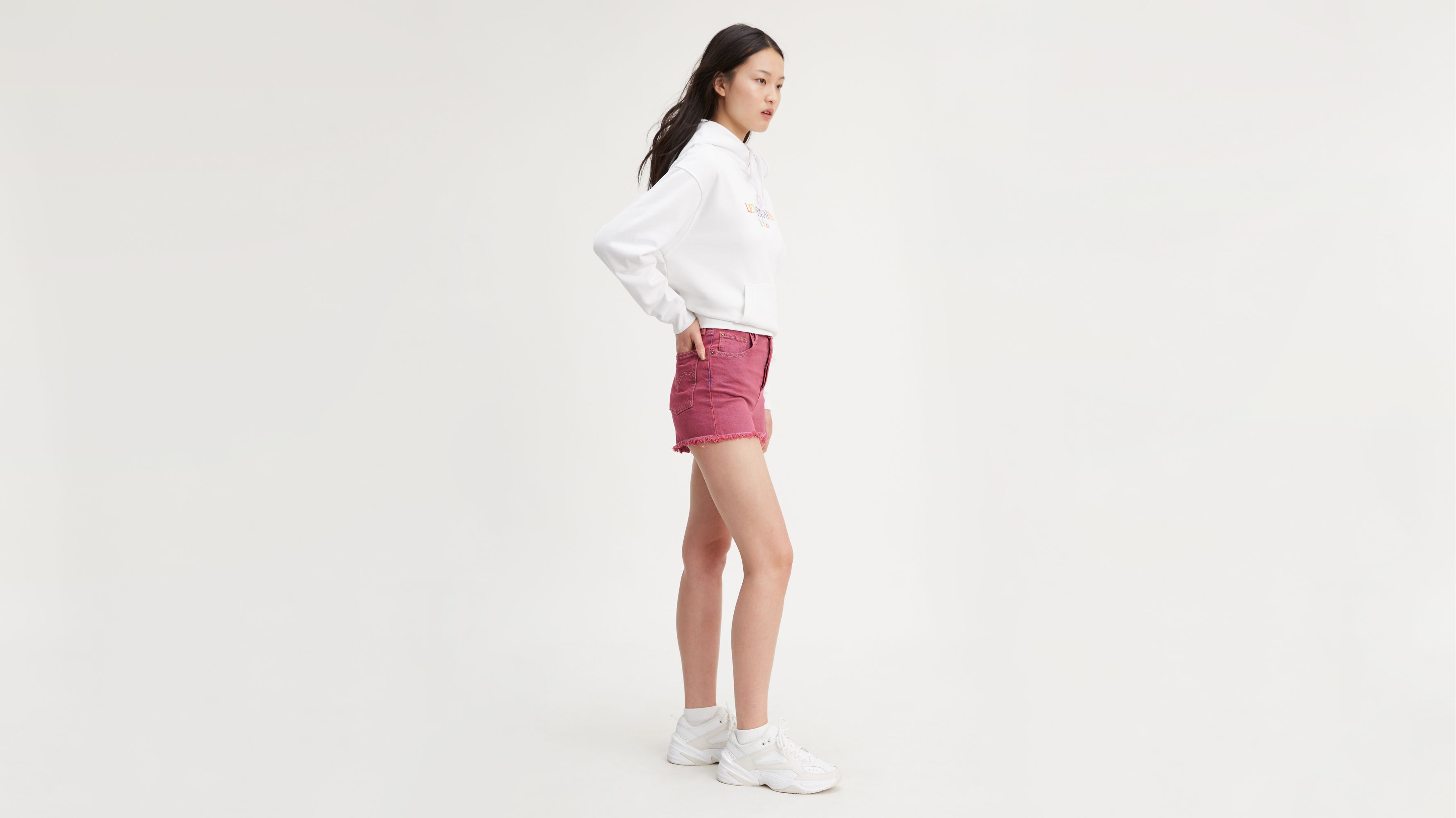 Ribcage Womens Shorts - Pink | Levi's® US