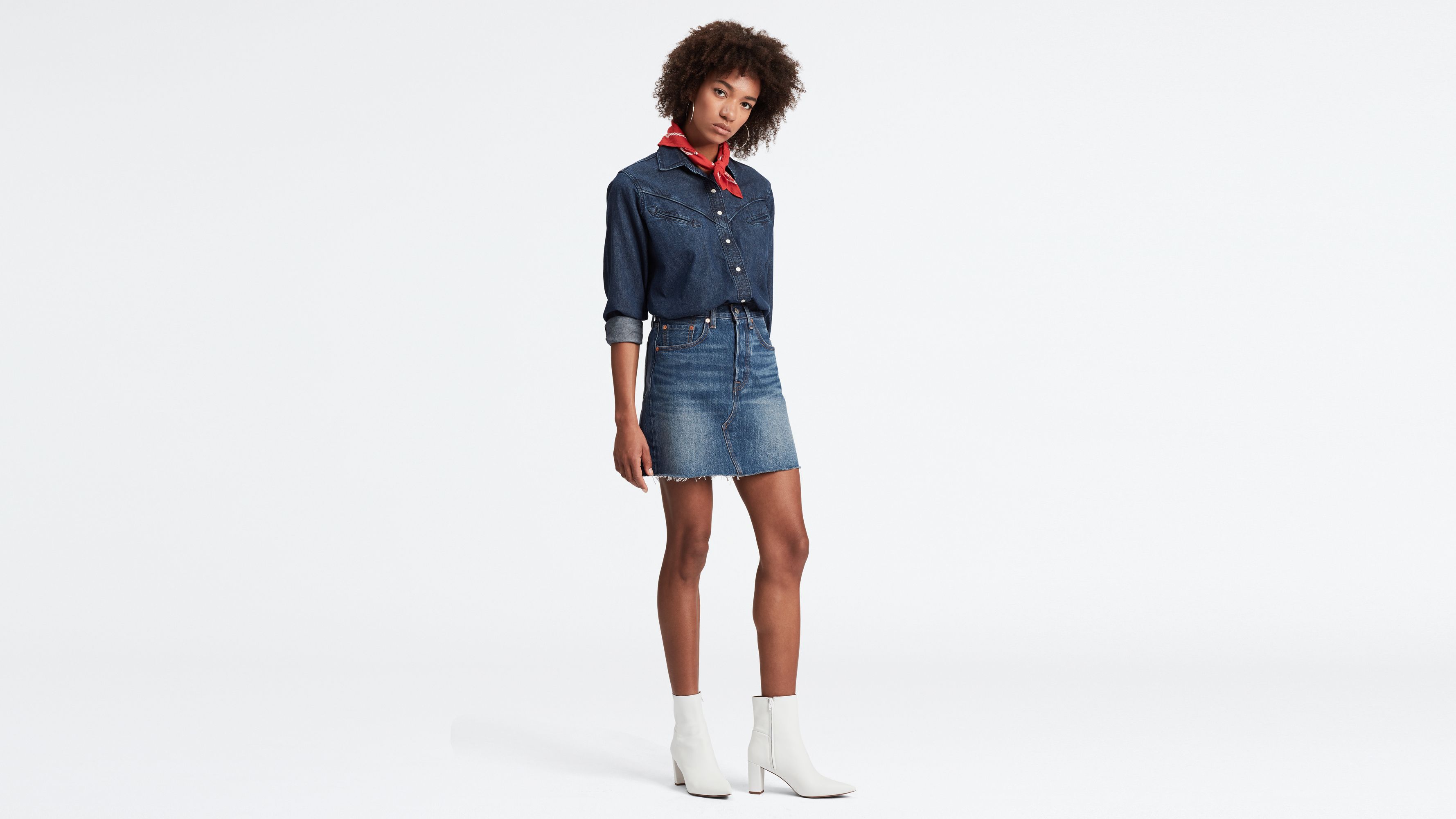 Levi's sale boyfriend skirt