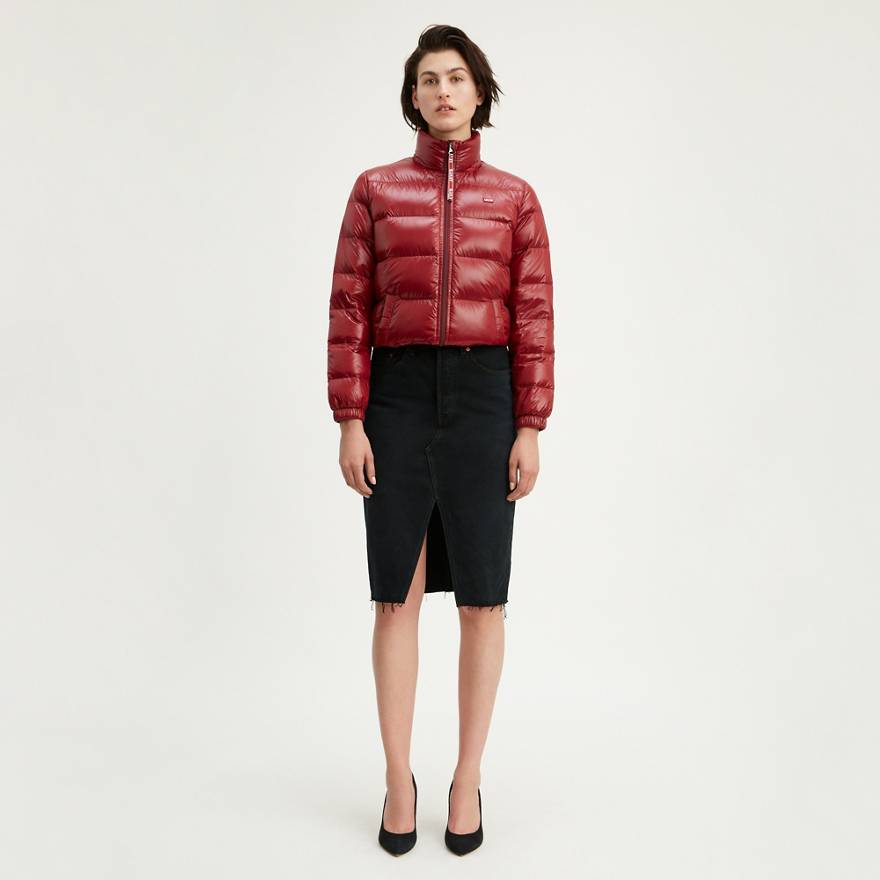 High Rise Deconstructed Midi Skirt 1