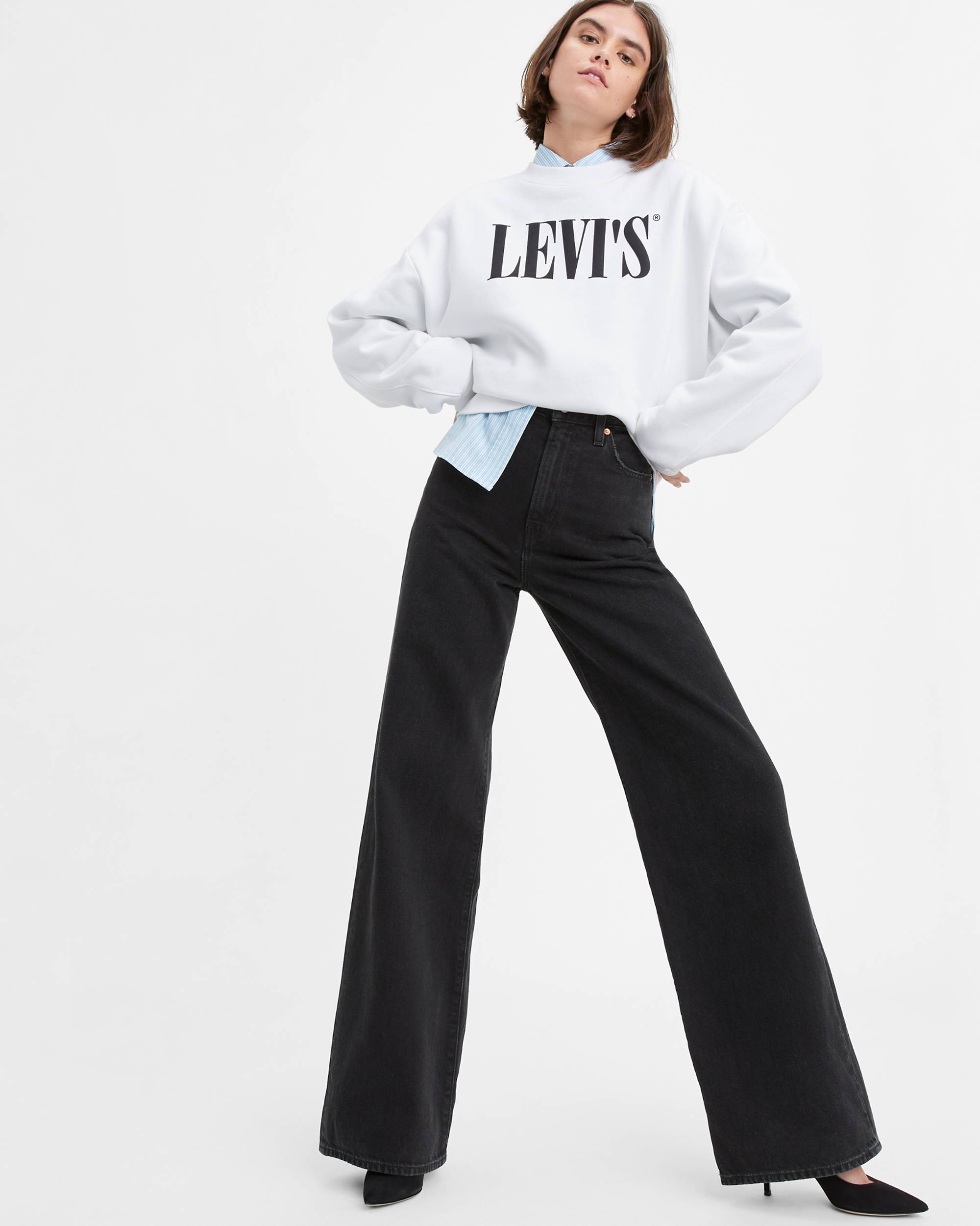 Ribcage Wide Leg Women's Jeans 5