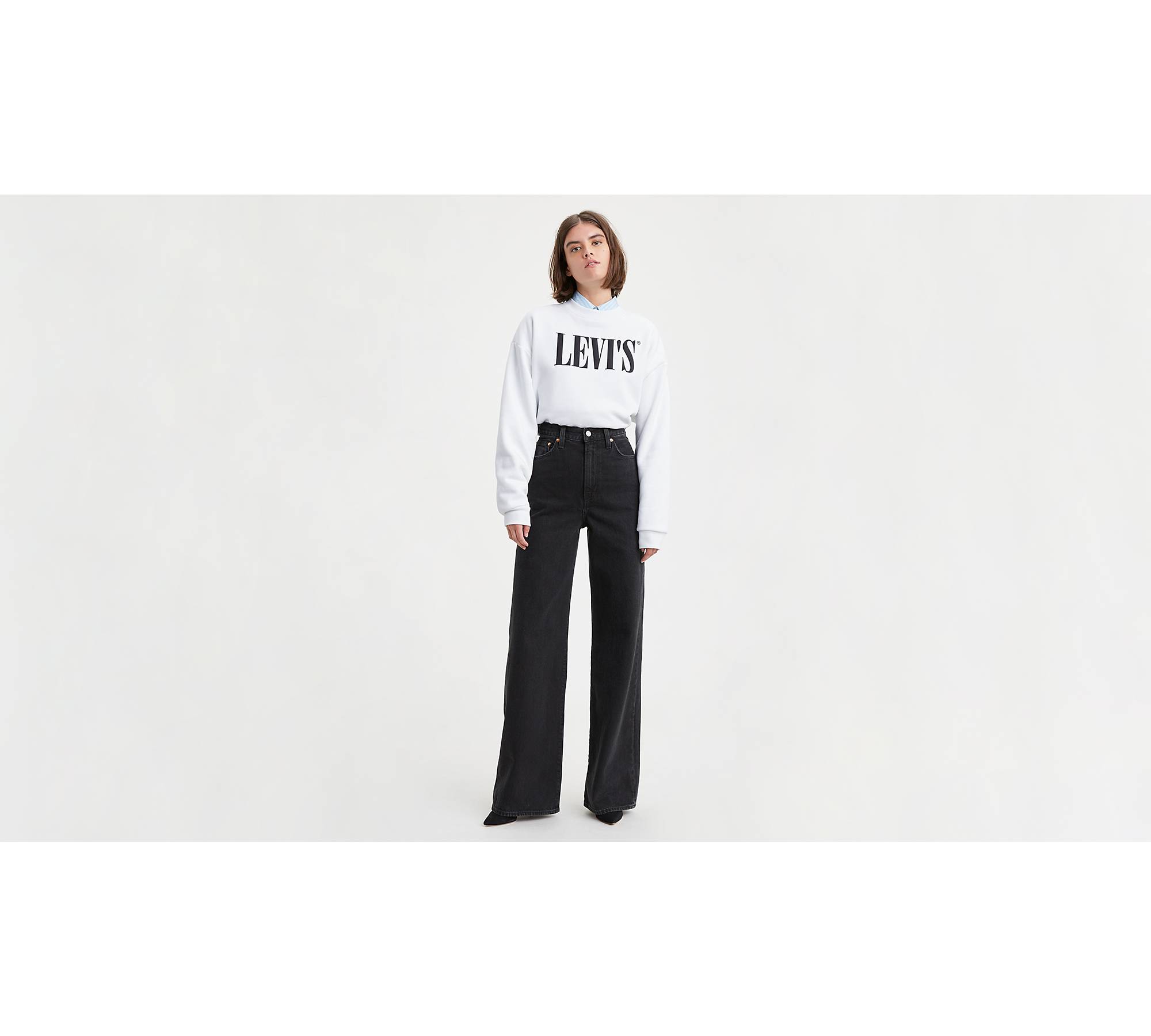Levi's Haul/Review - 501 '81, Ribcage Wide Leg, Ribcage Straight, Baggy  Trousers 
