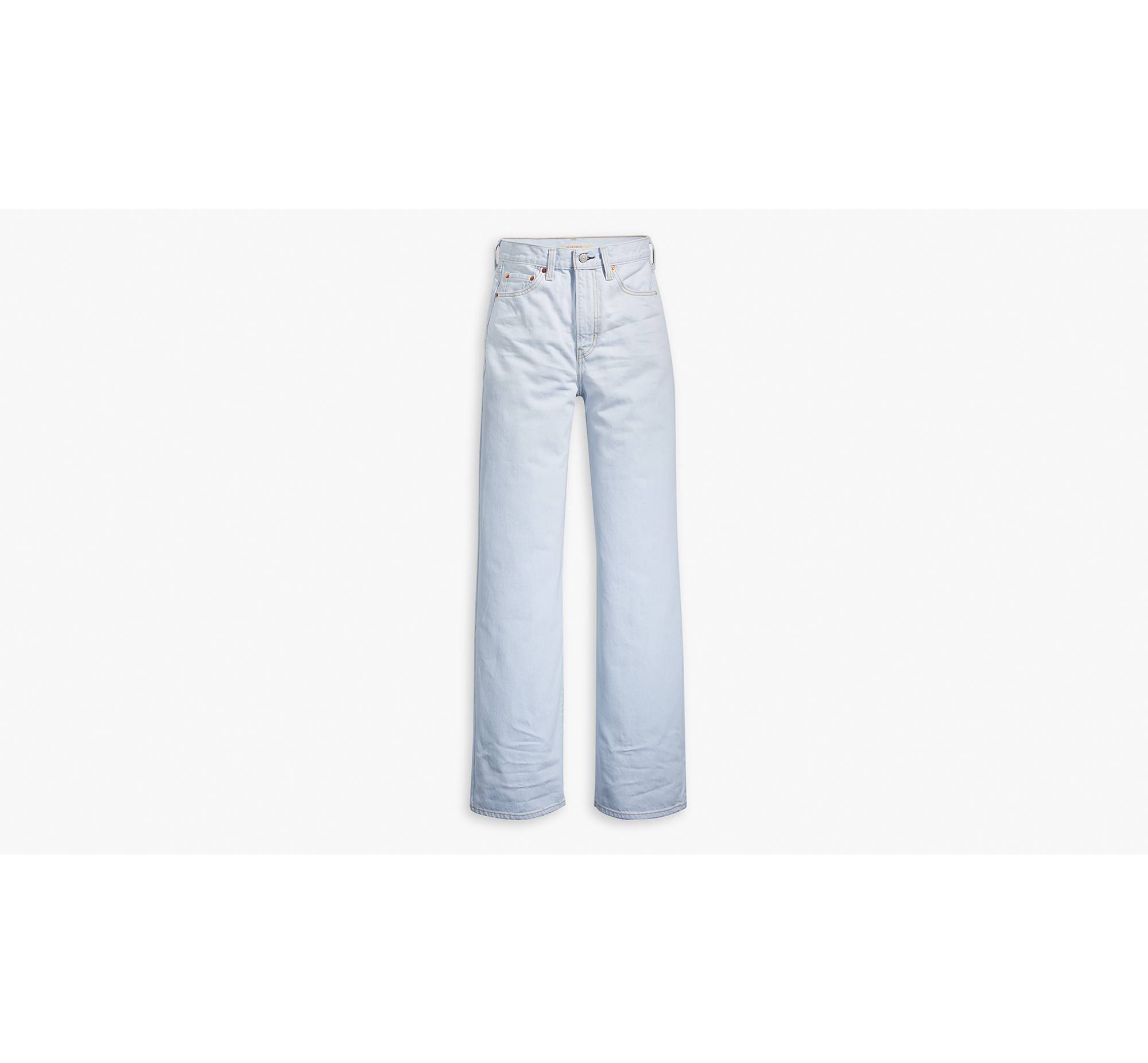 Ribcage Wide Leg Women's Jeans - White | Levi's® US