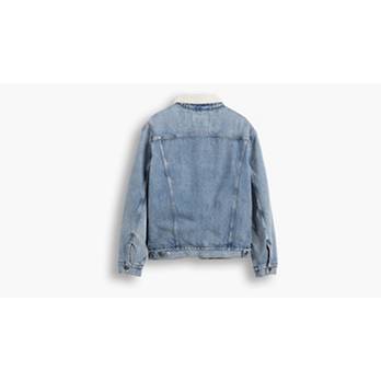 Vintage Relaxed Fit Sherpa Trucker Jacket - Light Wash | Levi's® US