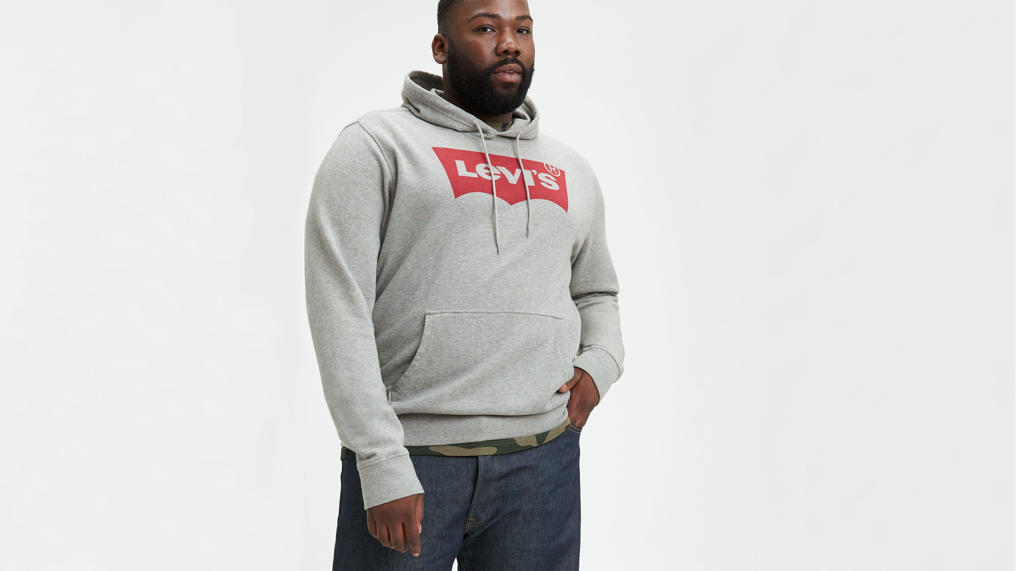 levi's graphic big sleeve sweatshirt