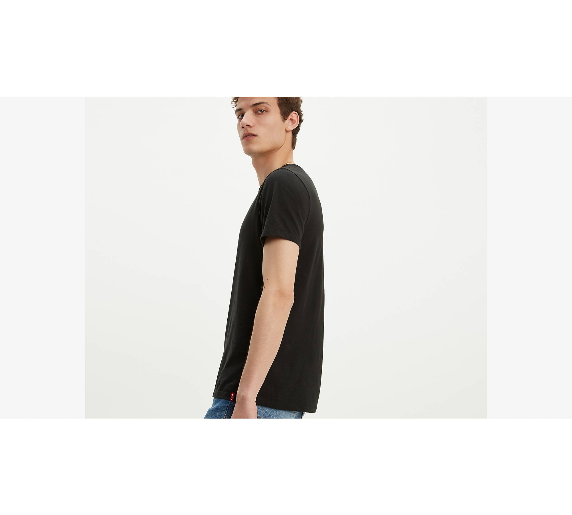 Men's Premium Crew Neck T-Shirts - Black 2 Pack