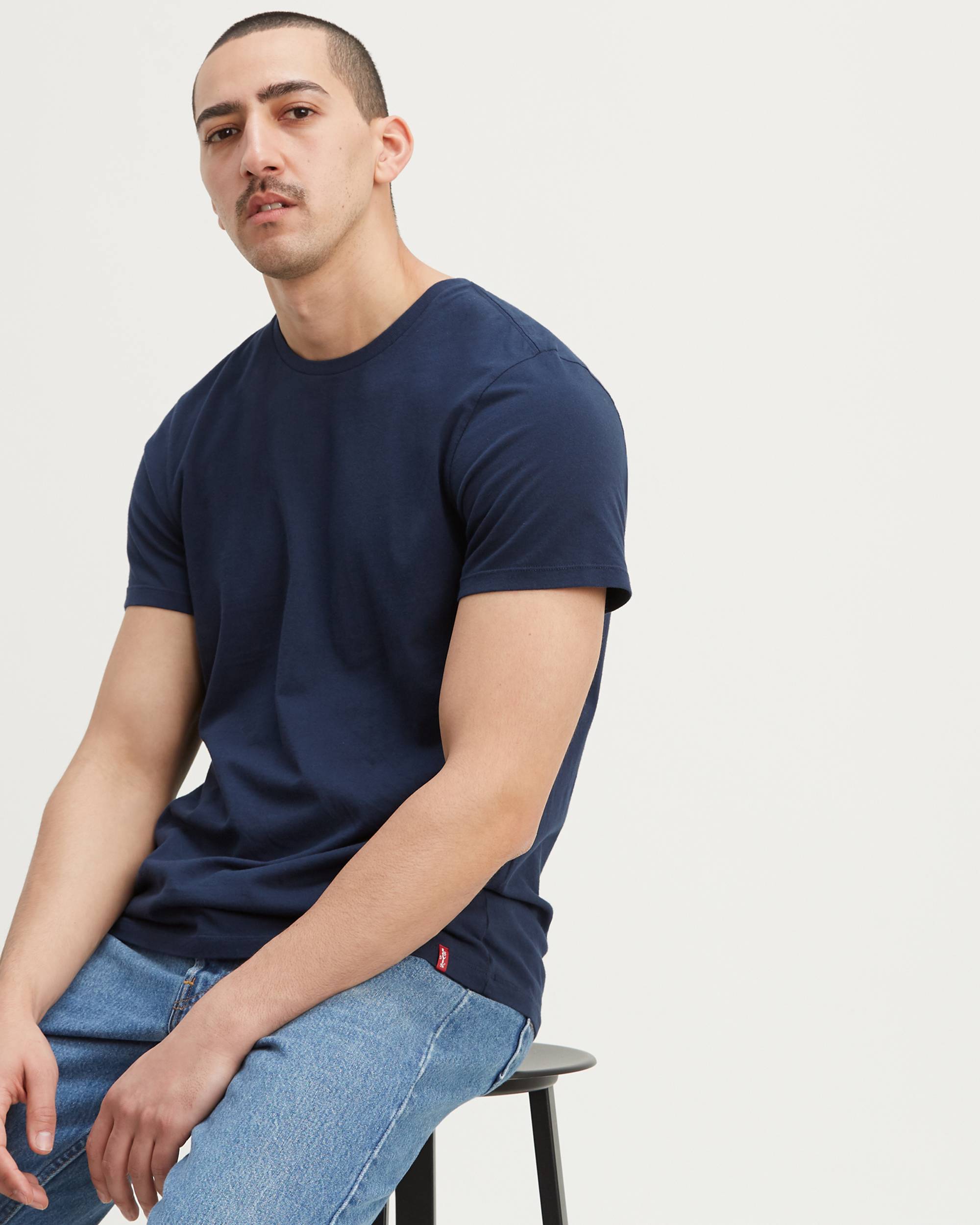 Slim Fit Crewneck Tee Shirt (2-Pack) 4