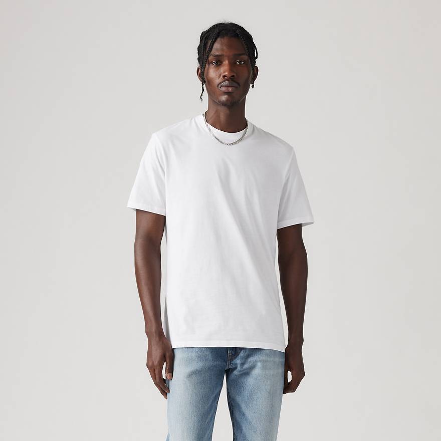 Slim Fit Crewneck Tee Shirt (2-Pack) 1