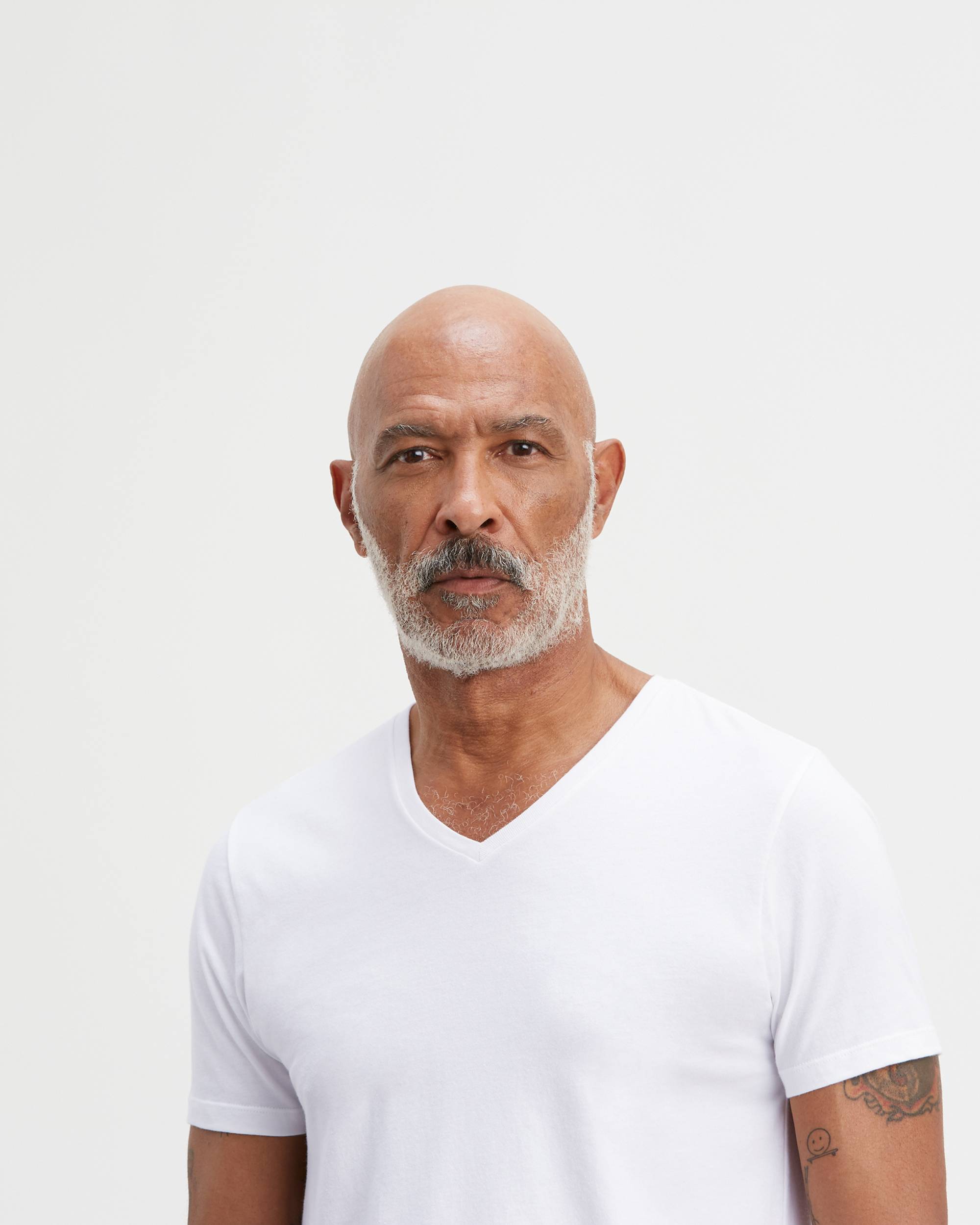 Slim Fit V-Neck Tee Shirt (2-Pack) 4