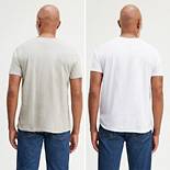 Slim Fit V-Neck Tee Shirt (2-Pack) 2