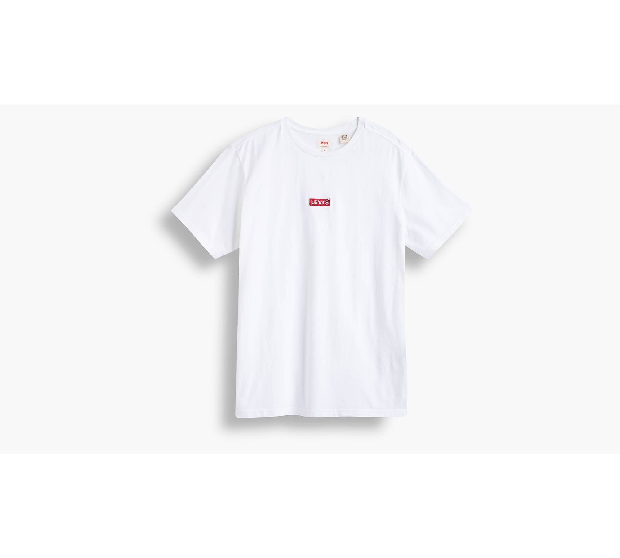 Oversized Baby Tab Tee Shirt - Red | Levi's® US
