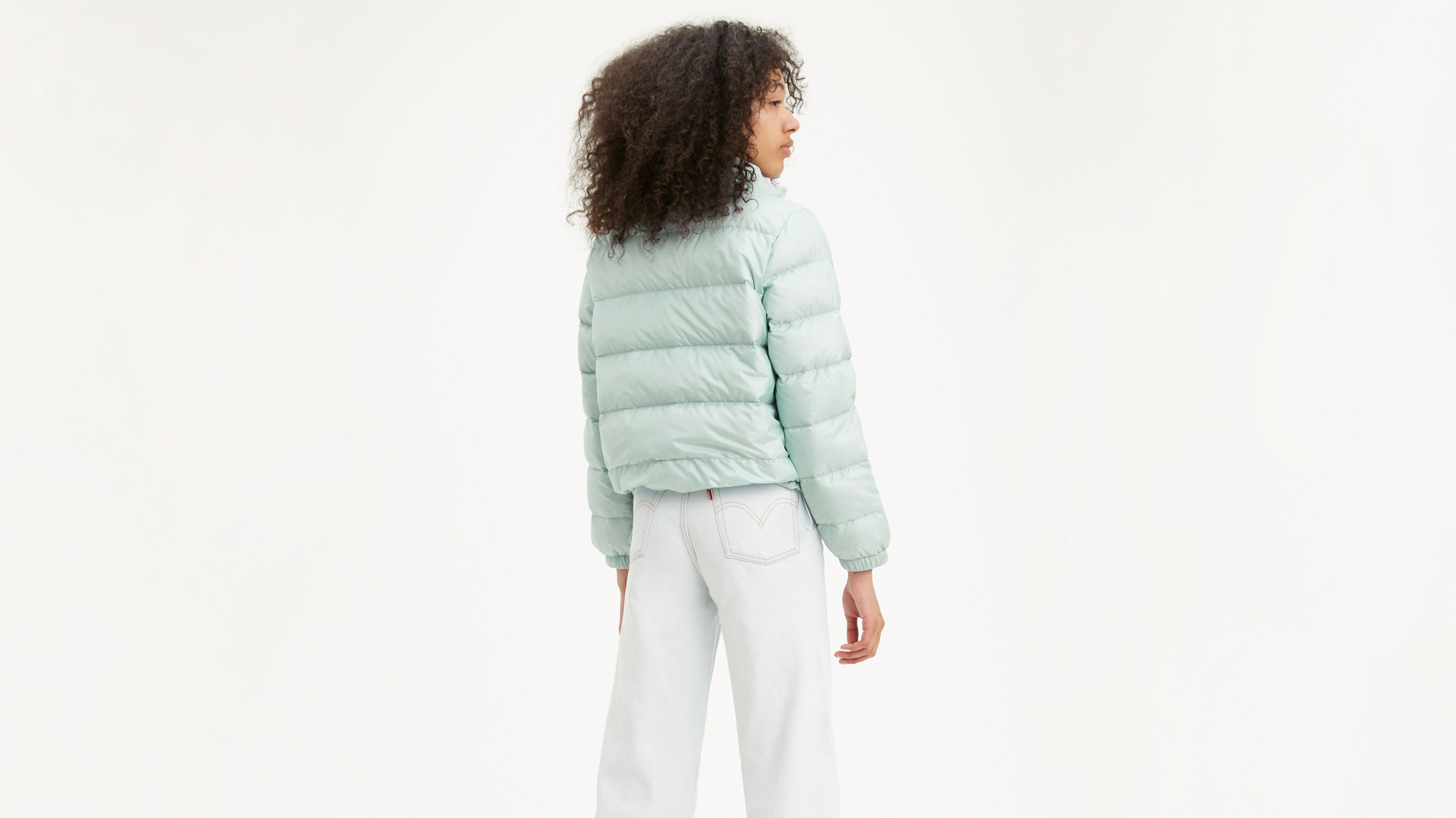 Levis francine down packable clearance jacket