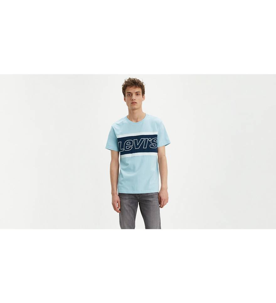 Colorblock Tee Shirt - Blue | Levi's® US