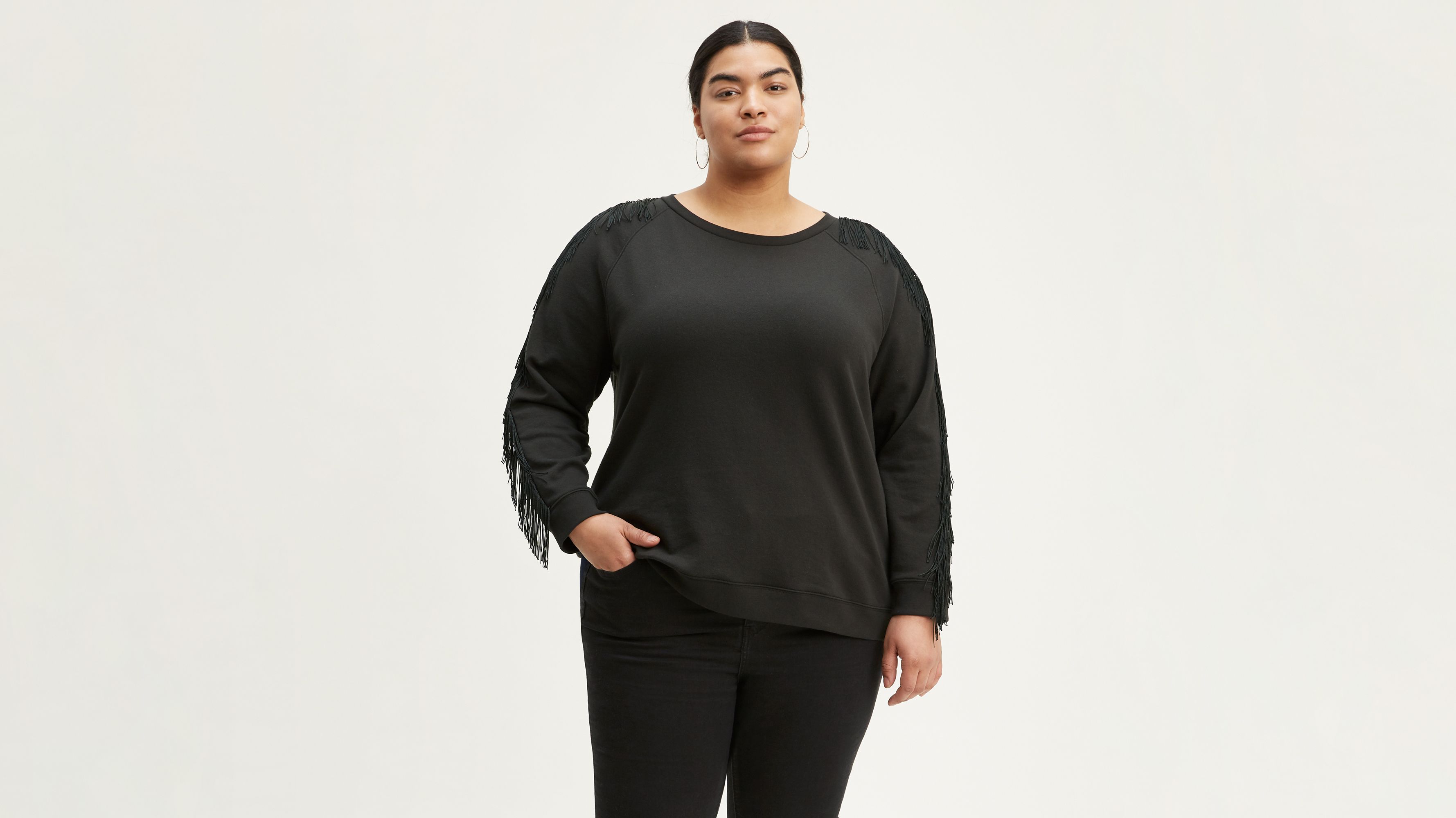 plus size levi's sweatshirt