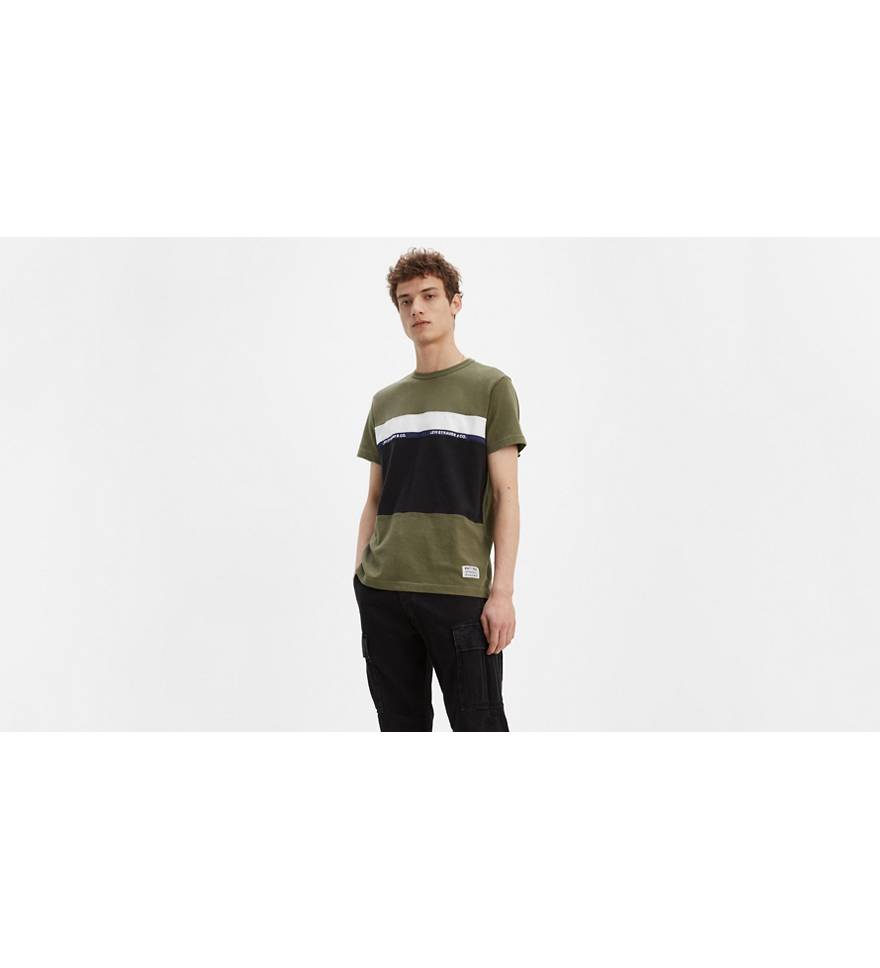Mighty Made™ Pieced Tee Shirt - Multi-color | Levi's® US