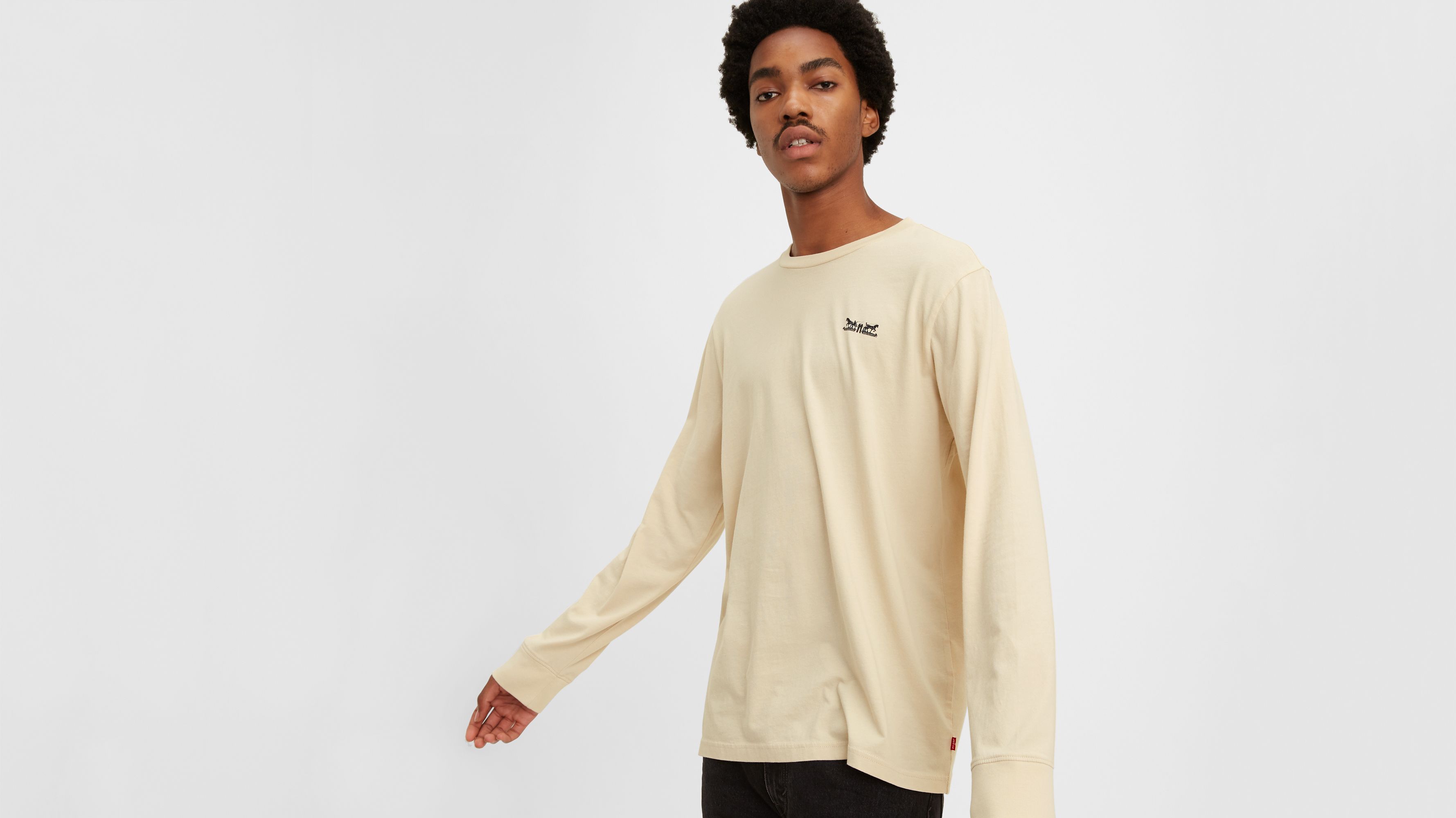 Levi's long store sleeve graphic tee