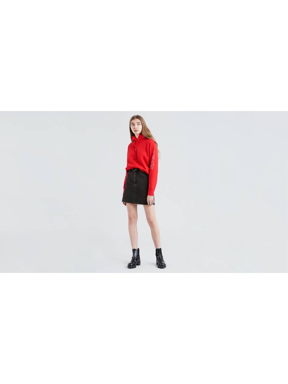 High Rise Deconstructed Iconic Skirt 1