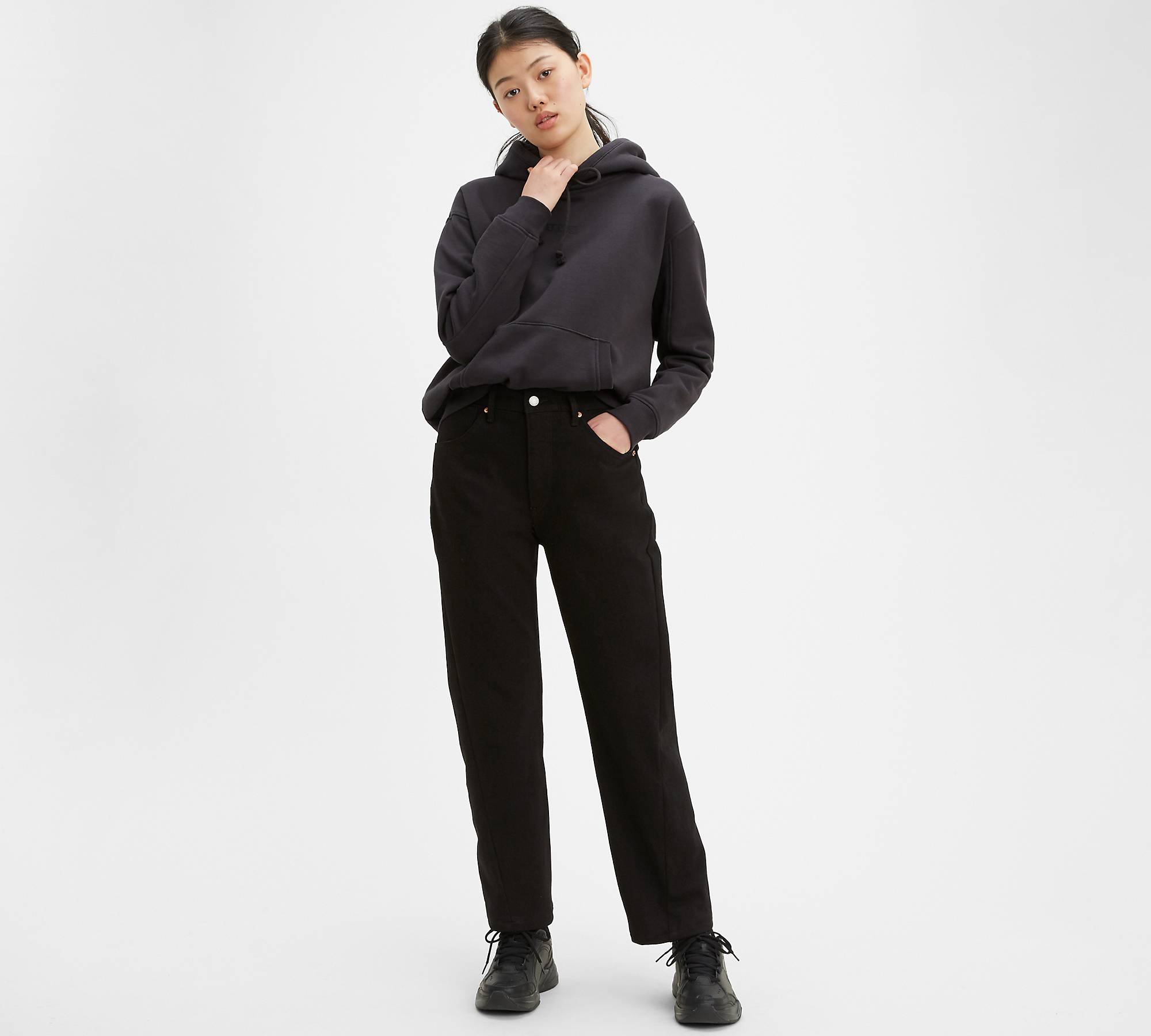 Levi's® Engineered Women's Jeans™ Baggy Women's Jeans - Black | Levi's® CA