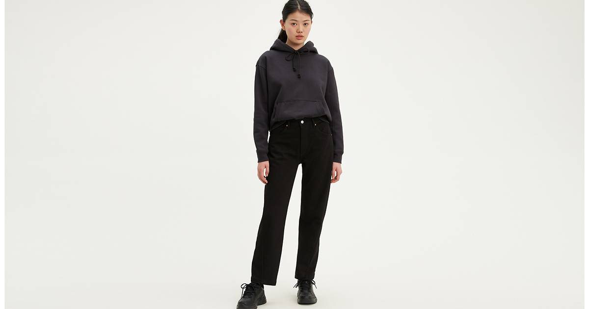 Levi's® Engineered Women's Jeans™ Baggy Women's Jeans - Black | Levi's® CA