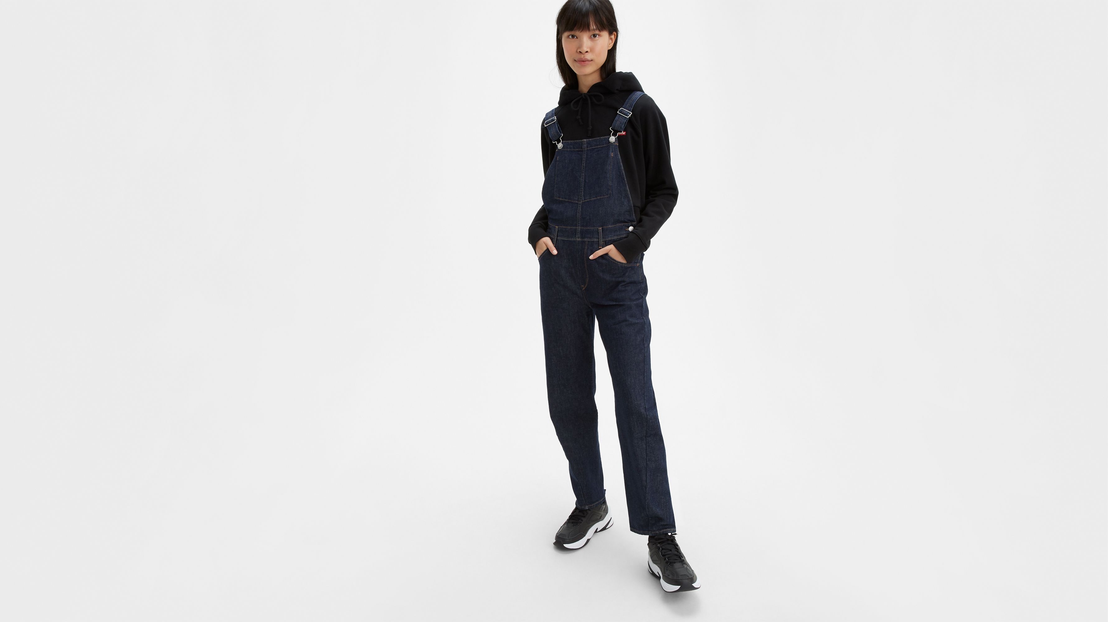 Levi's® Engineered Jeans™ Baggy Overalls - Dark Wash | Levi's® CA