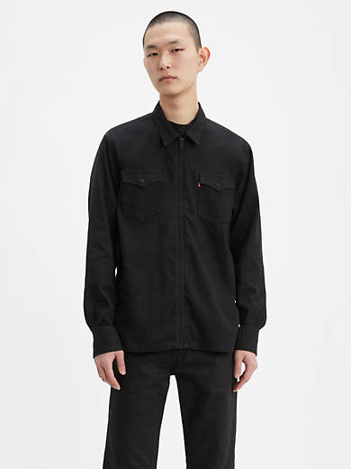 Barstow Western Zip Shirt - Black | Levi's® US