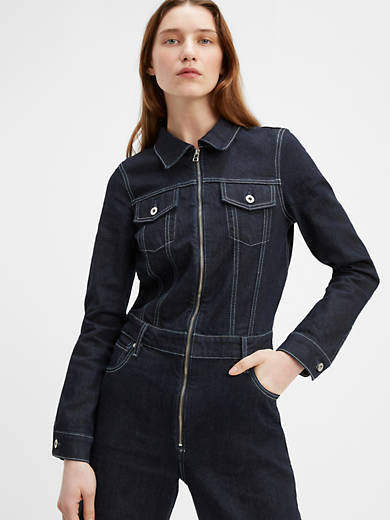 Levi's Women's Kick Flare Jumpsuit | The Best Denim Pieces You Can Buy From  Amazon | POPSUGAR Fashion UK Photo 8