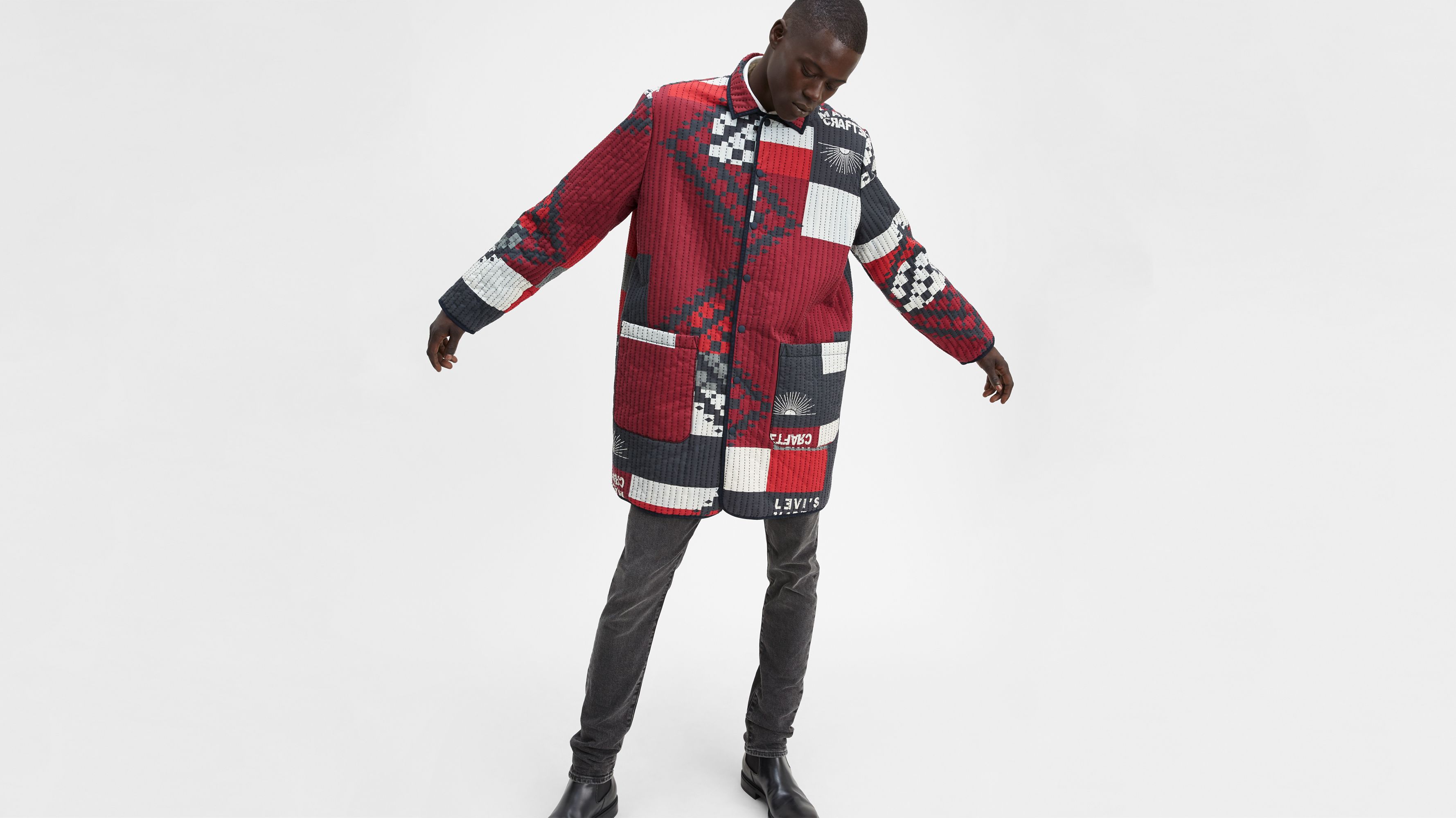 Levi's® Made & Crafted® Drovers Coat - Blue | Levi's® GR