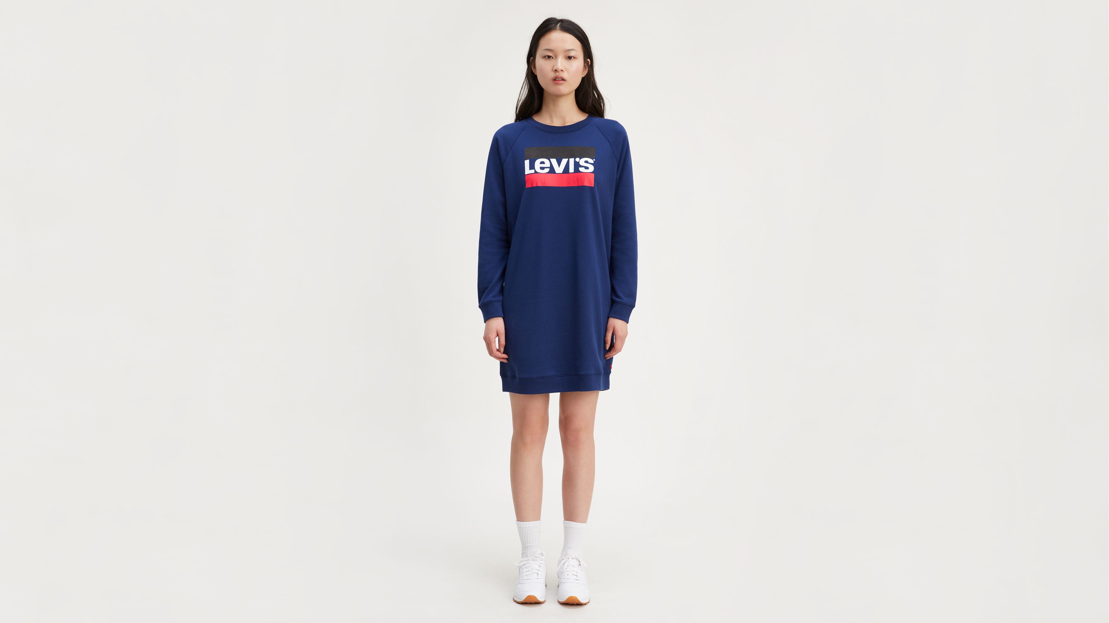 levi's sweatshirt dress