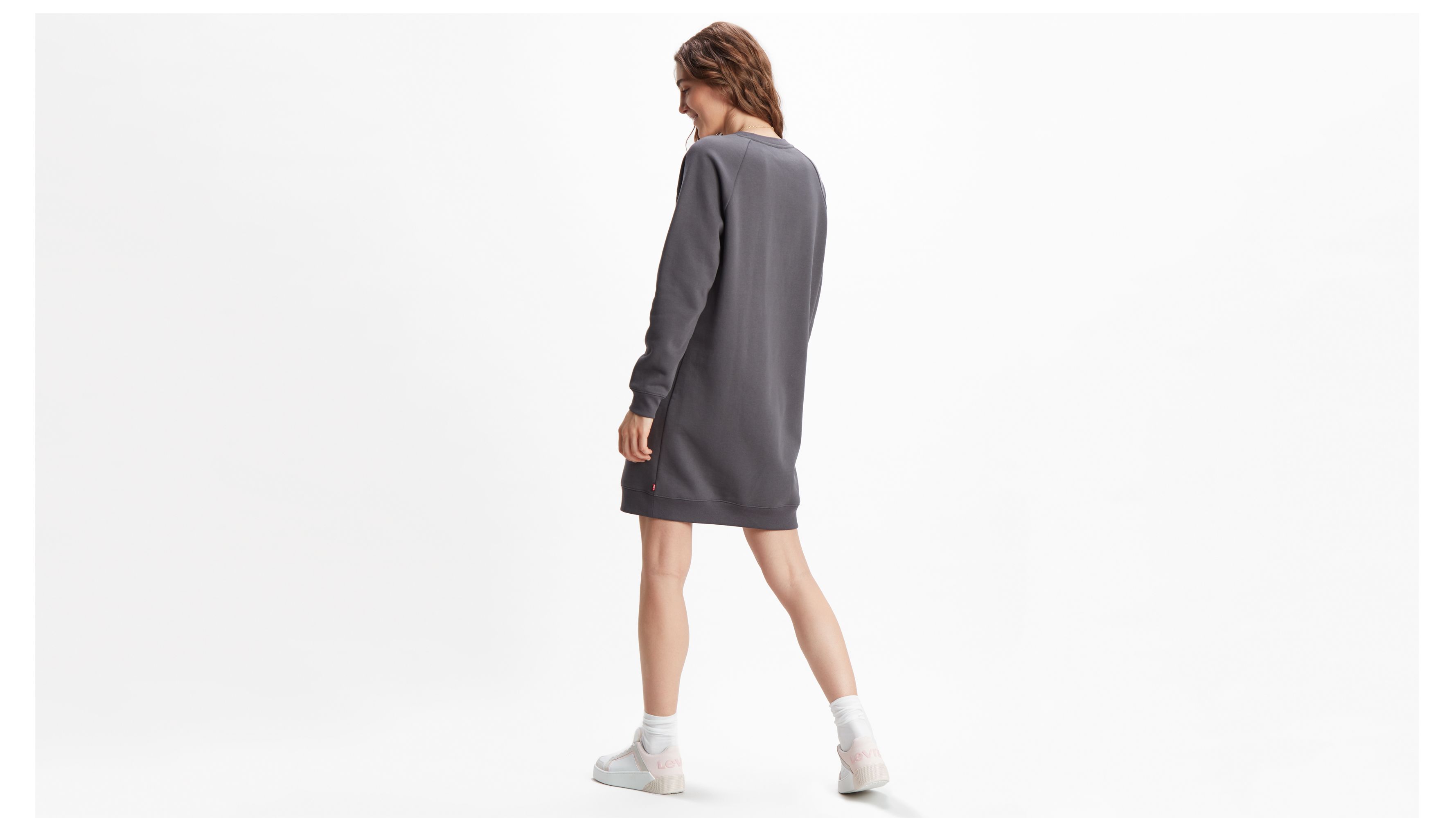 levi's sweatshirt dress