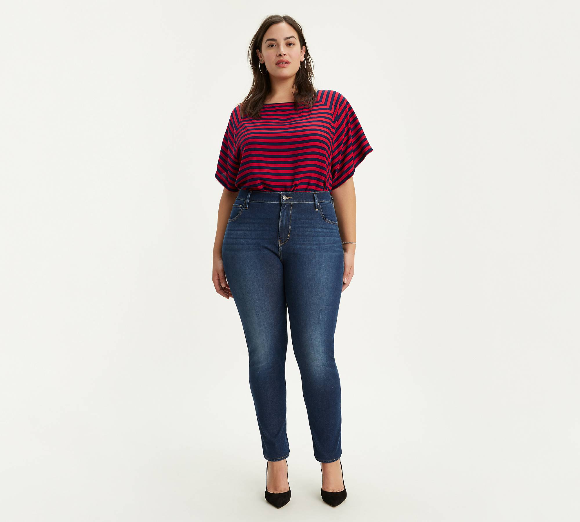 721 High Rise Skinny Jean (Plus Size) 1