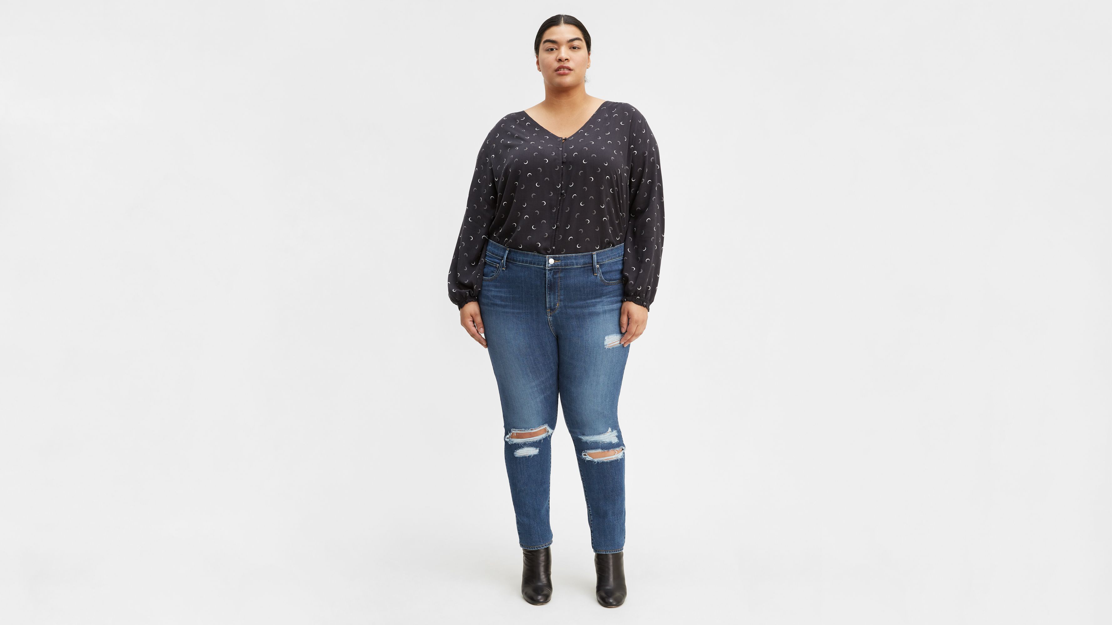 LEVI'S | 721 High Rise Skinny Ripped Women's Jeans