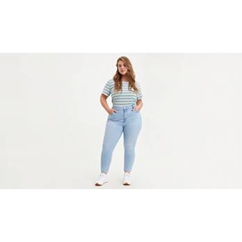 721 High Rise Skinny Women's Jeans (plus Size) - Light Wash | Levi's® US