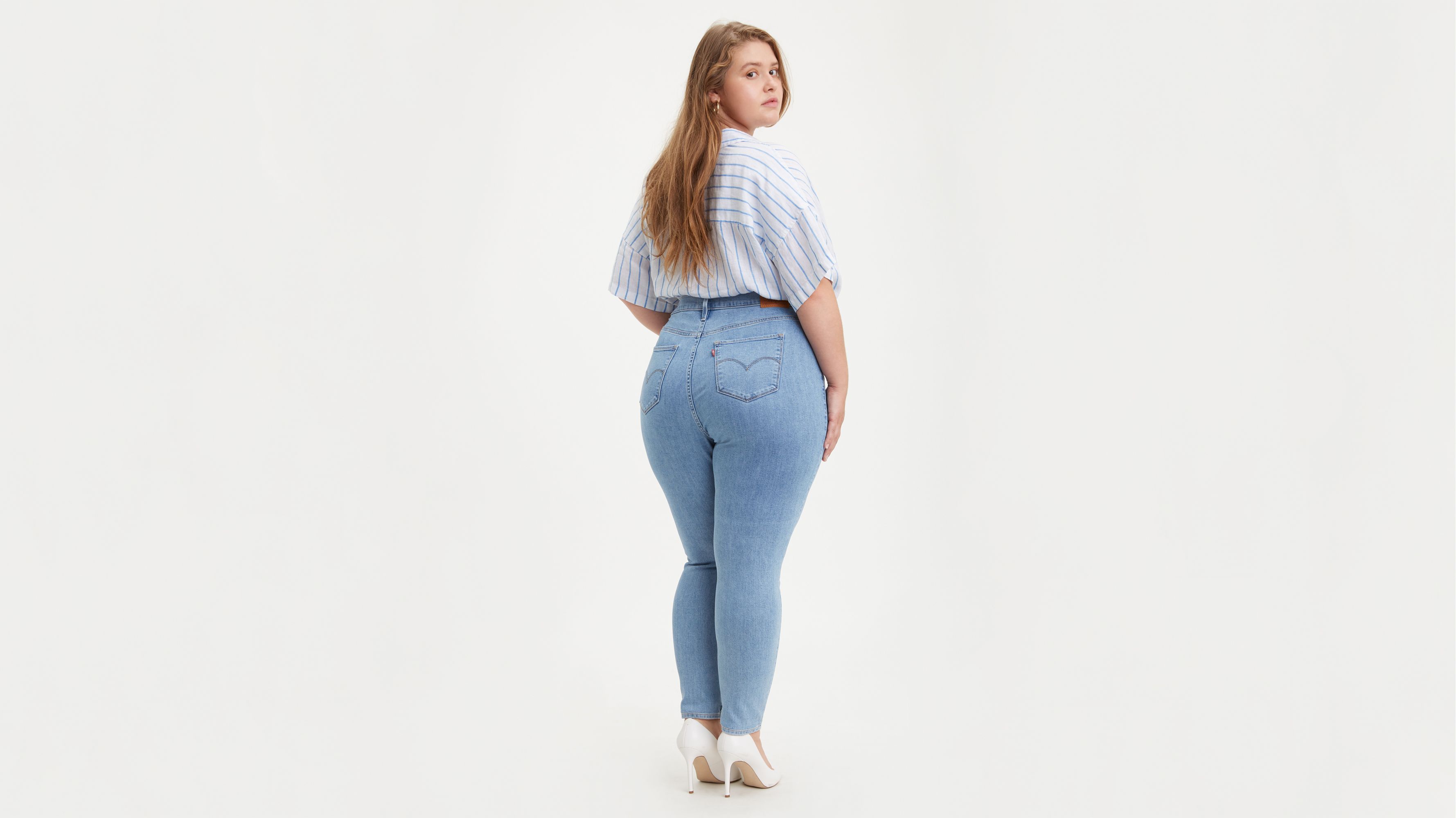 levis high waisted jeans plus size