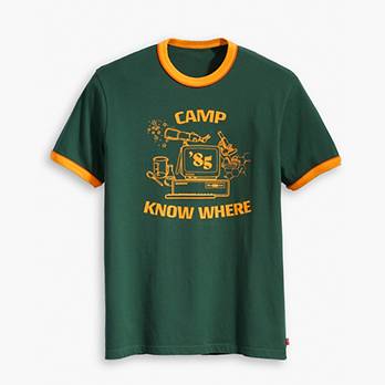 Levi's® x Stranger Things Camp Know Where Ringer Tee Shirt 4