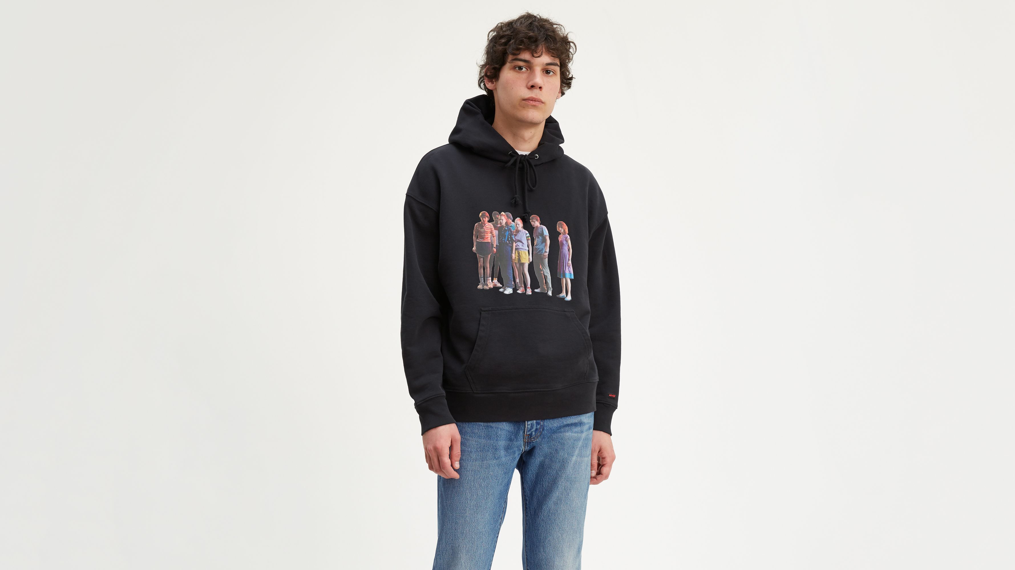 levi's stranger things sweatshirt