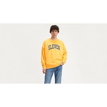 Levi's® X Stranger Things Eleven's Sweatshirt - Yellow | Levi's® US