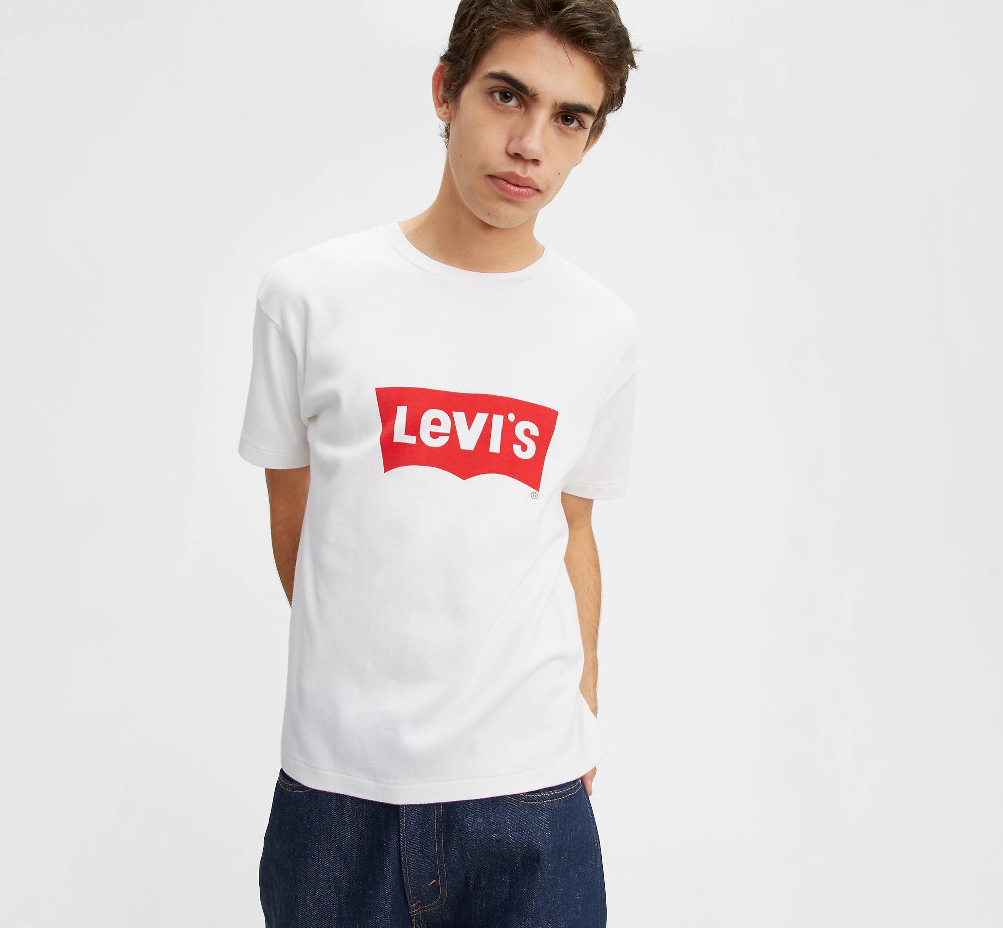 Levi's® Logo 70's Tee Shirt - White | Levi's® US