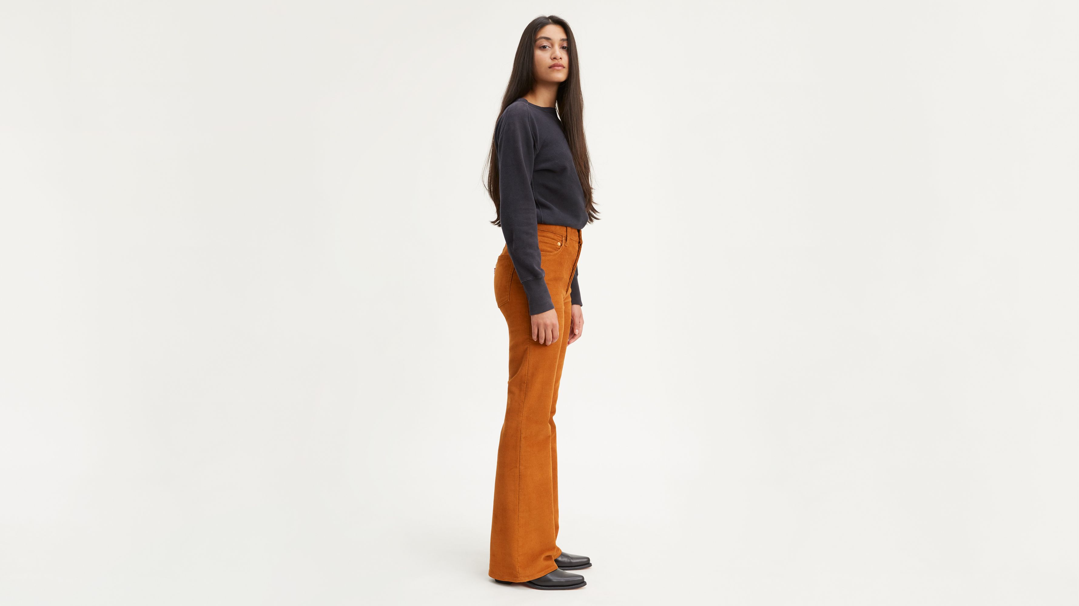 City trousers in Midnight (big cotton corduroy) – Just in Case