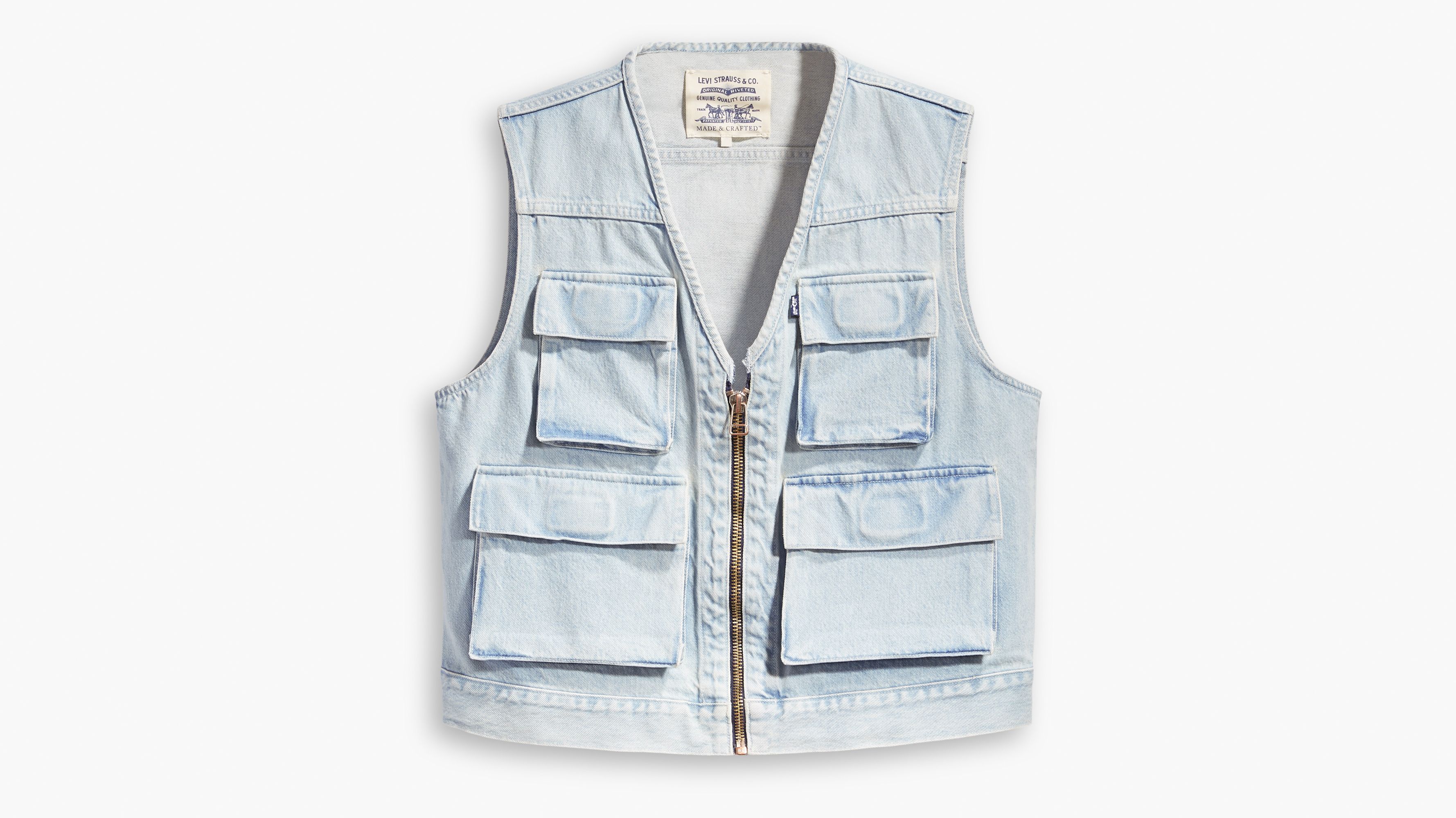 Vest Levi's Vintage Clothing Beige size M International in Cotton - 32325744