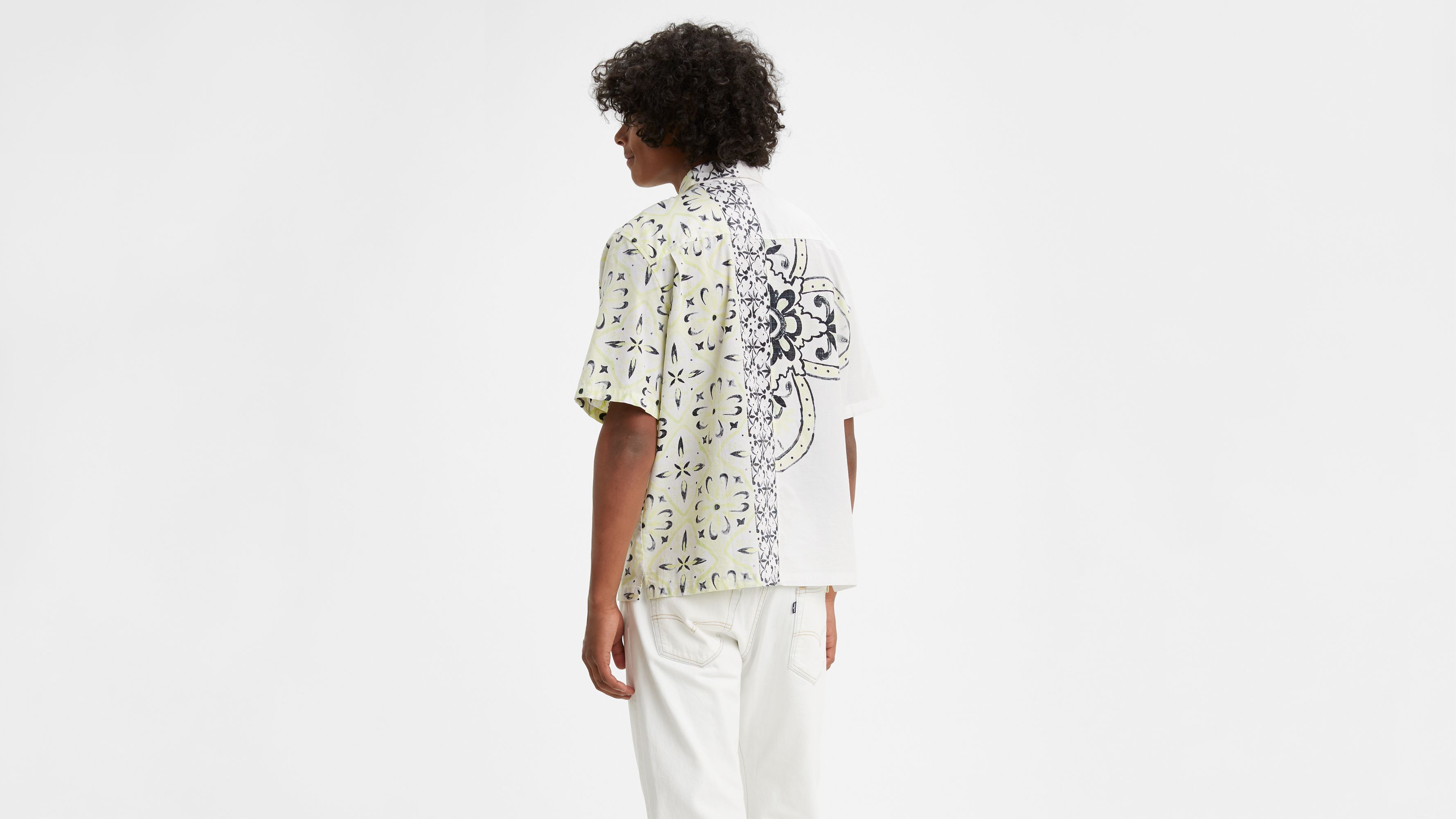 Short Sleeve Camp Collar Shirt - Yellow | Levi's® US