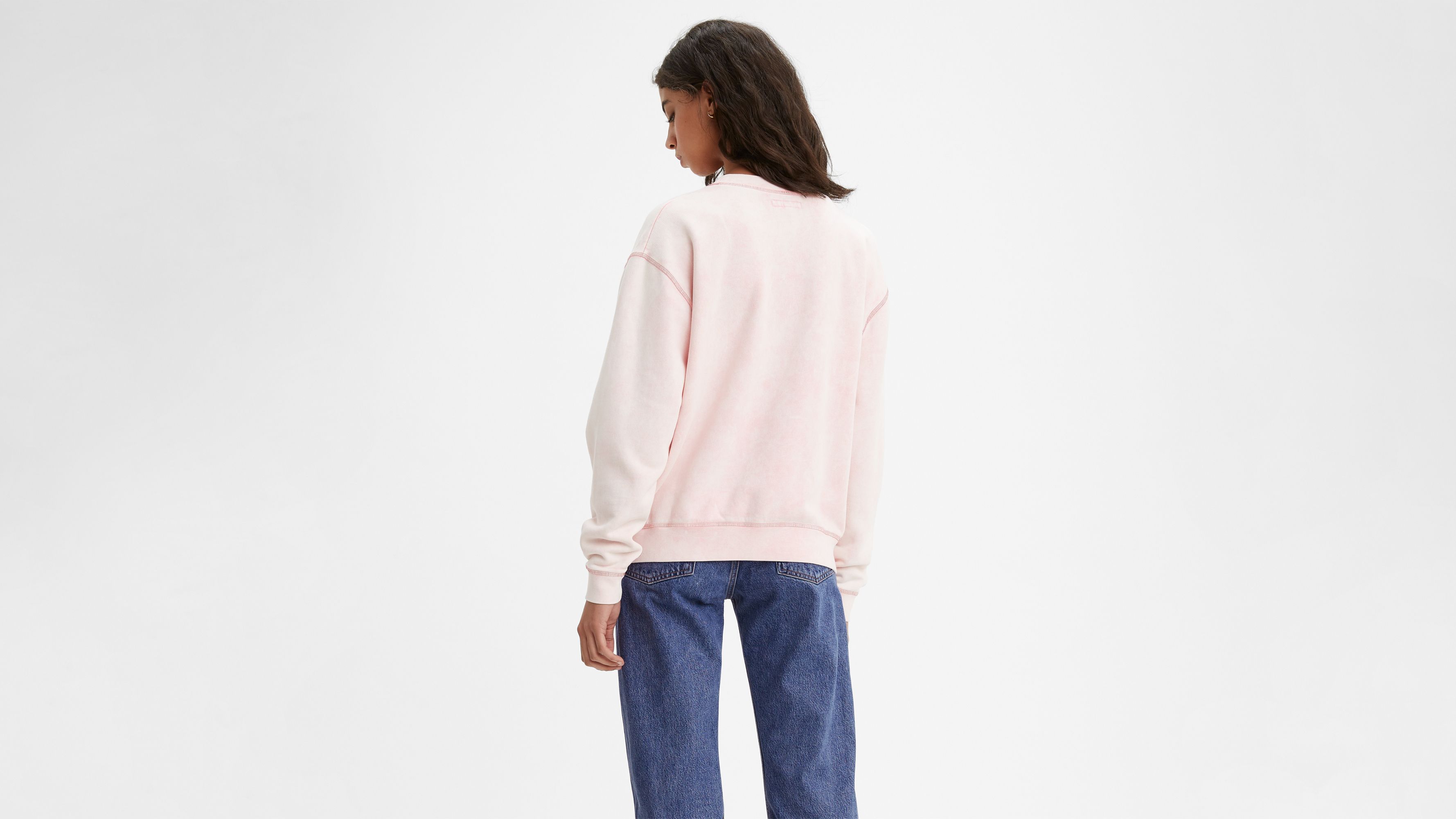 Oversized Mock Fleece Shirt - Red 