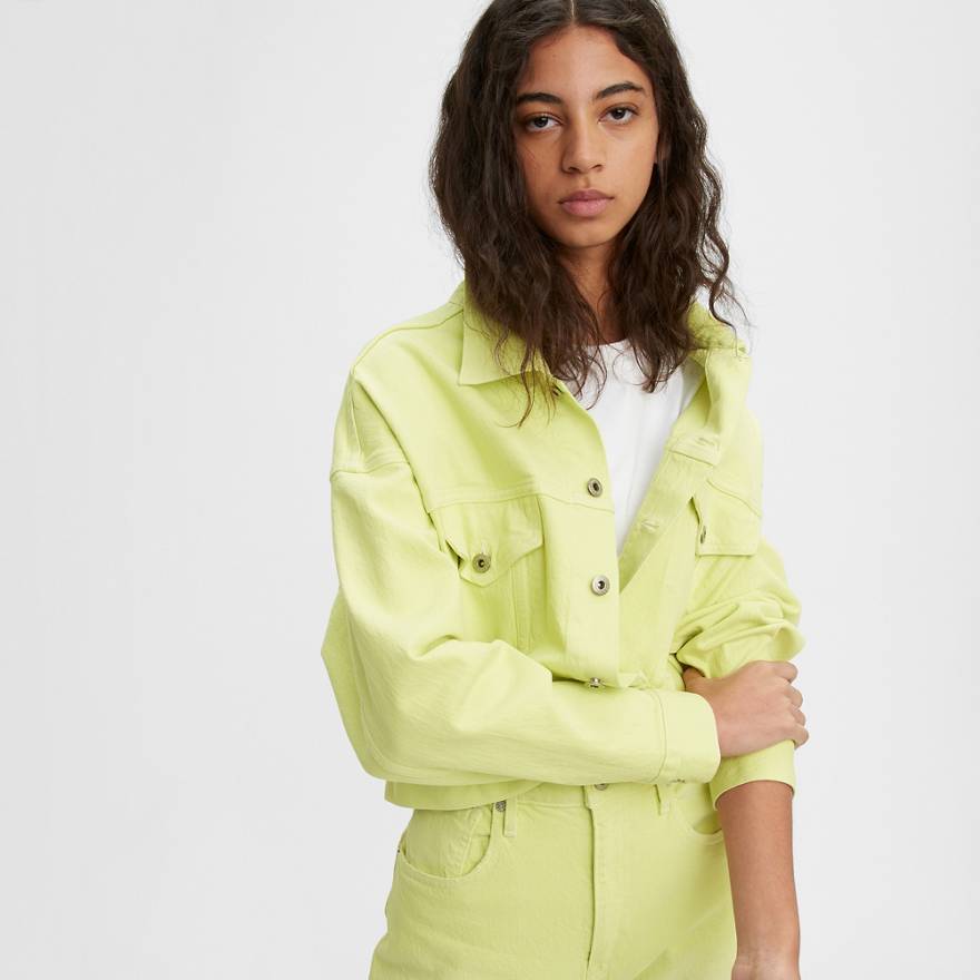 Cropped Trucker Jacket 1