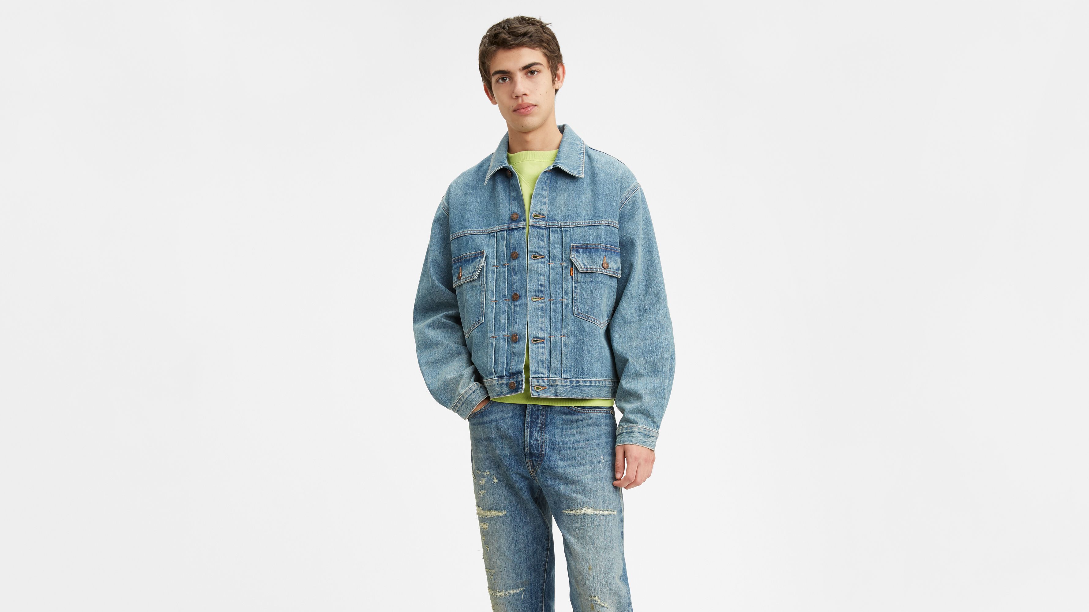 levi's vintage type 2 denim jacket