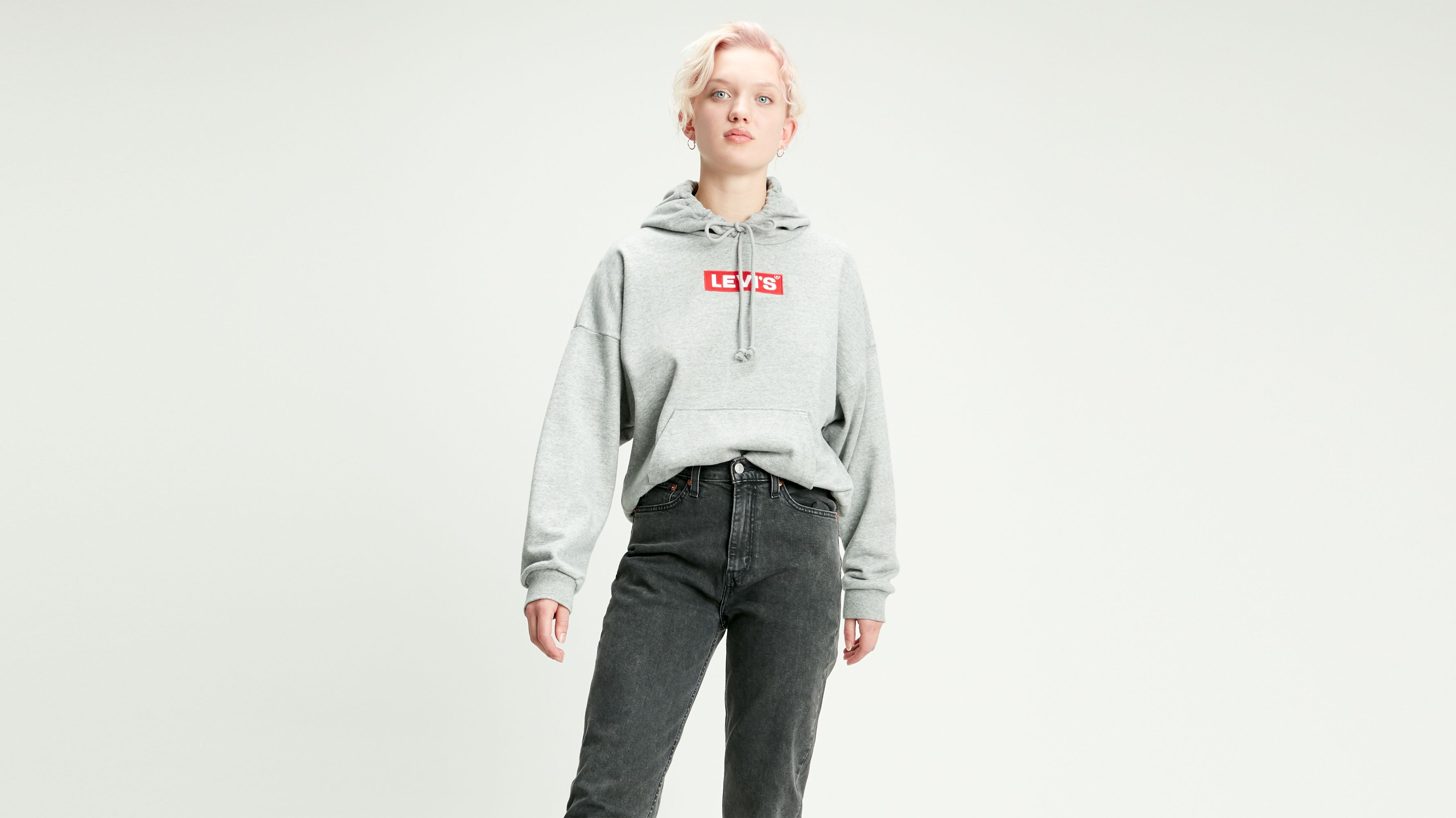 levis retro hoodie