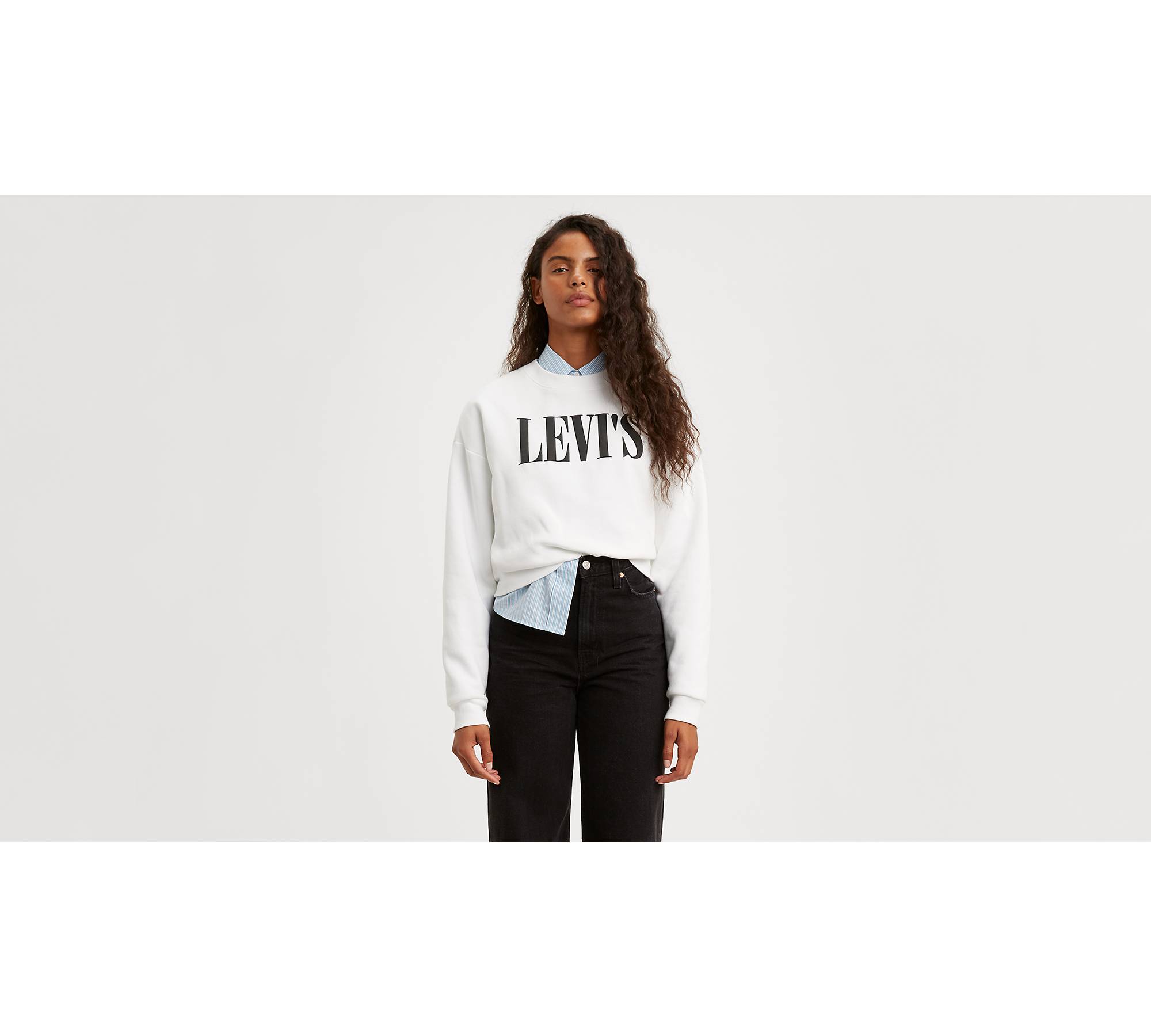 New Graphic Crewneck Sweatshirt - White | Levi's® US