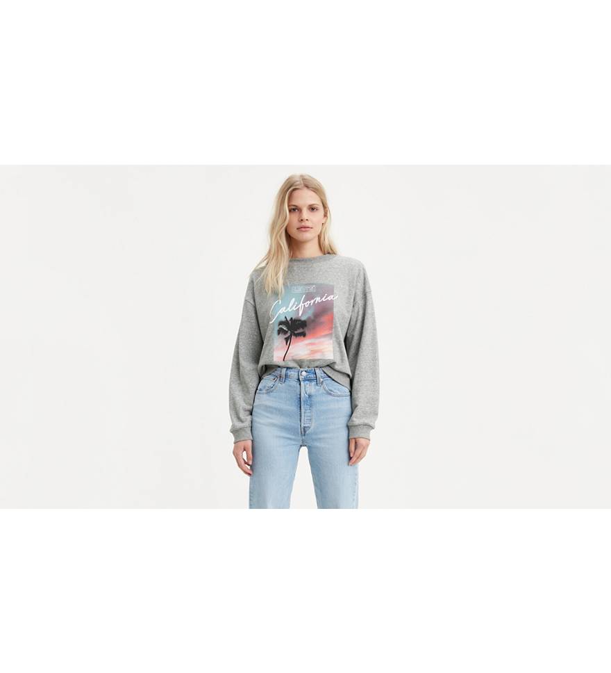 Diana Crewneck Graphic Sweatshirt - Grey | Levi's® US